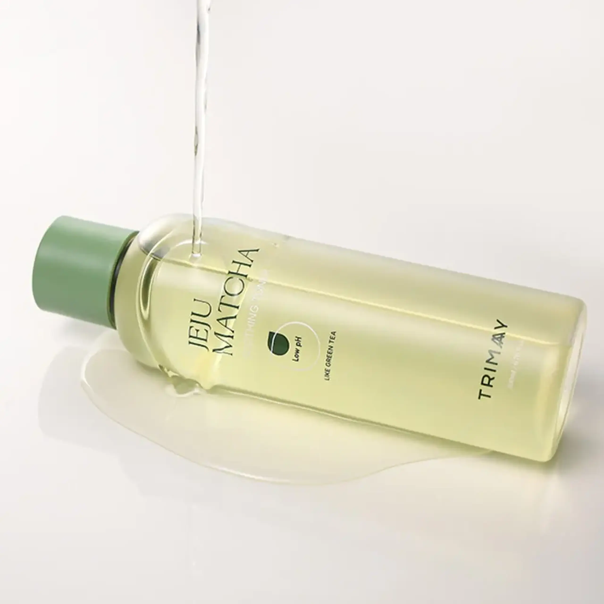 Toner cu pH scăzut pentru întărirea barierei Trimay Jeju Matcha Low pH Soothing Toner 200ml