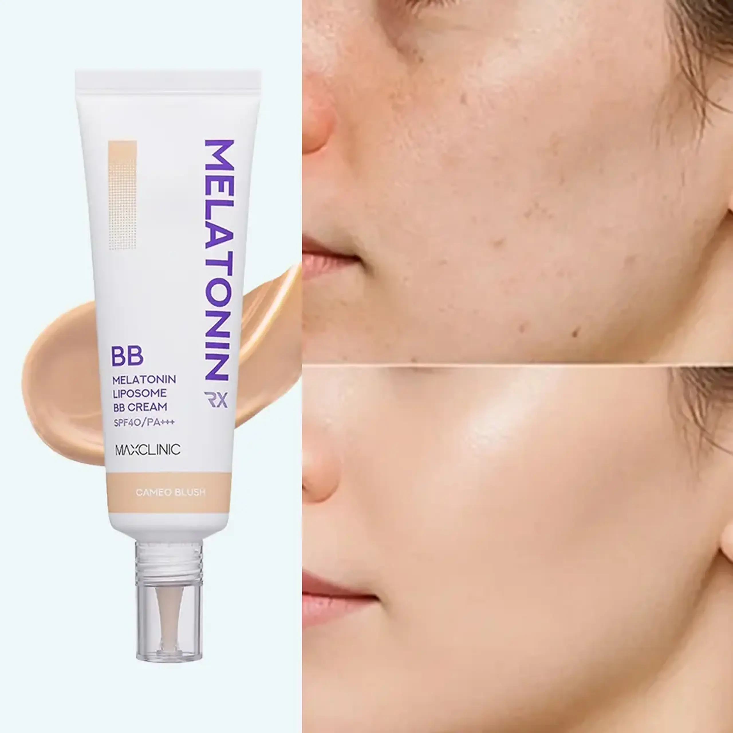 BB Cream Maxclinic Melatonin Liposome BB Cream RX SPF40/PA+++ Cameo Blush 50 ml