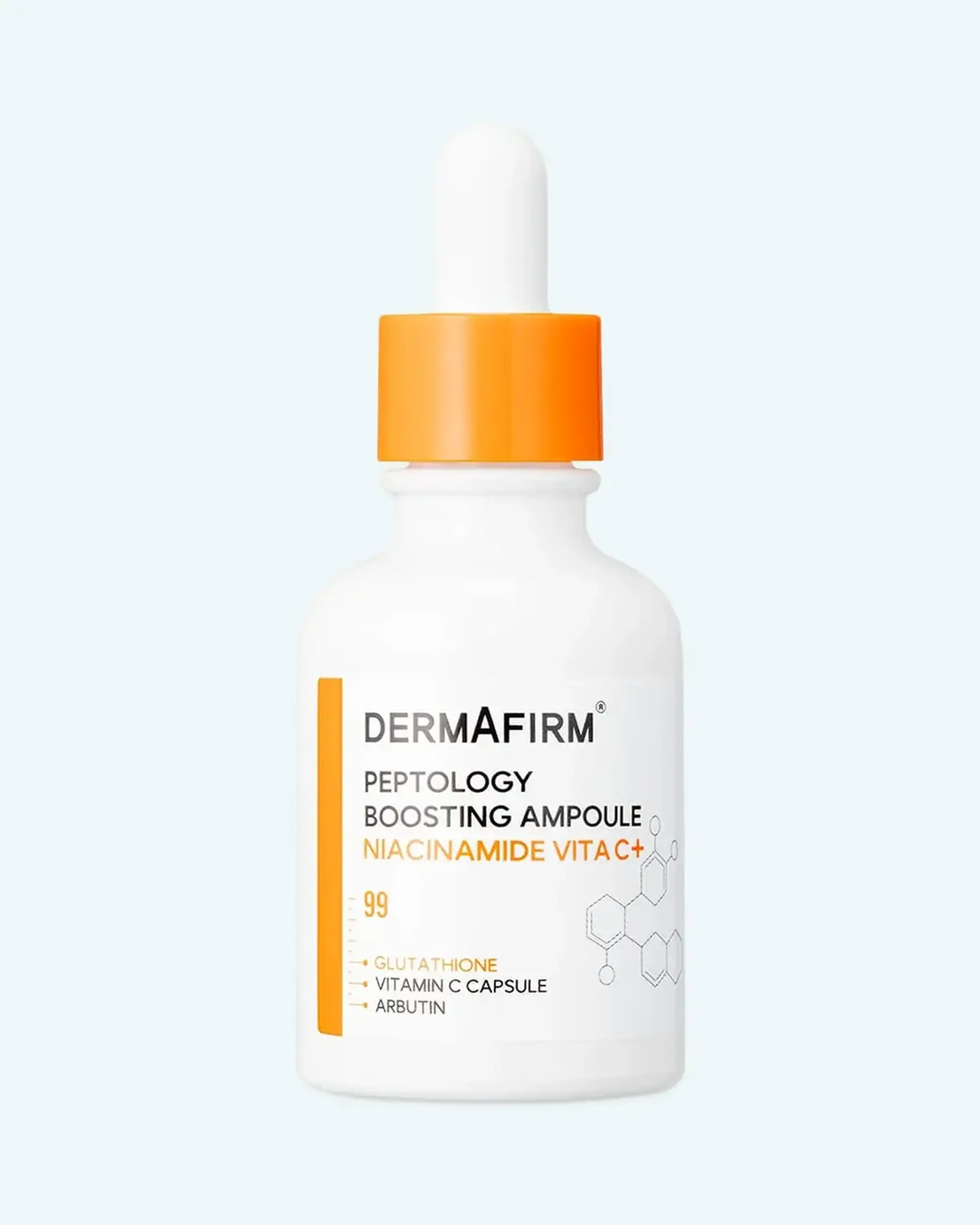 Ampulă iluminatoare Dermafirm Peptology Boosting Ampoule Niacinamide Vita+ 30ml
