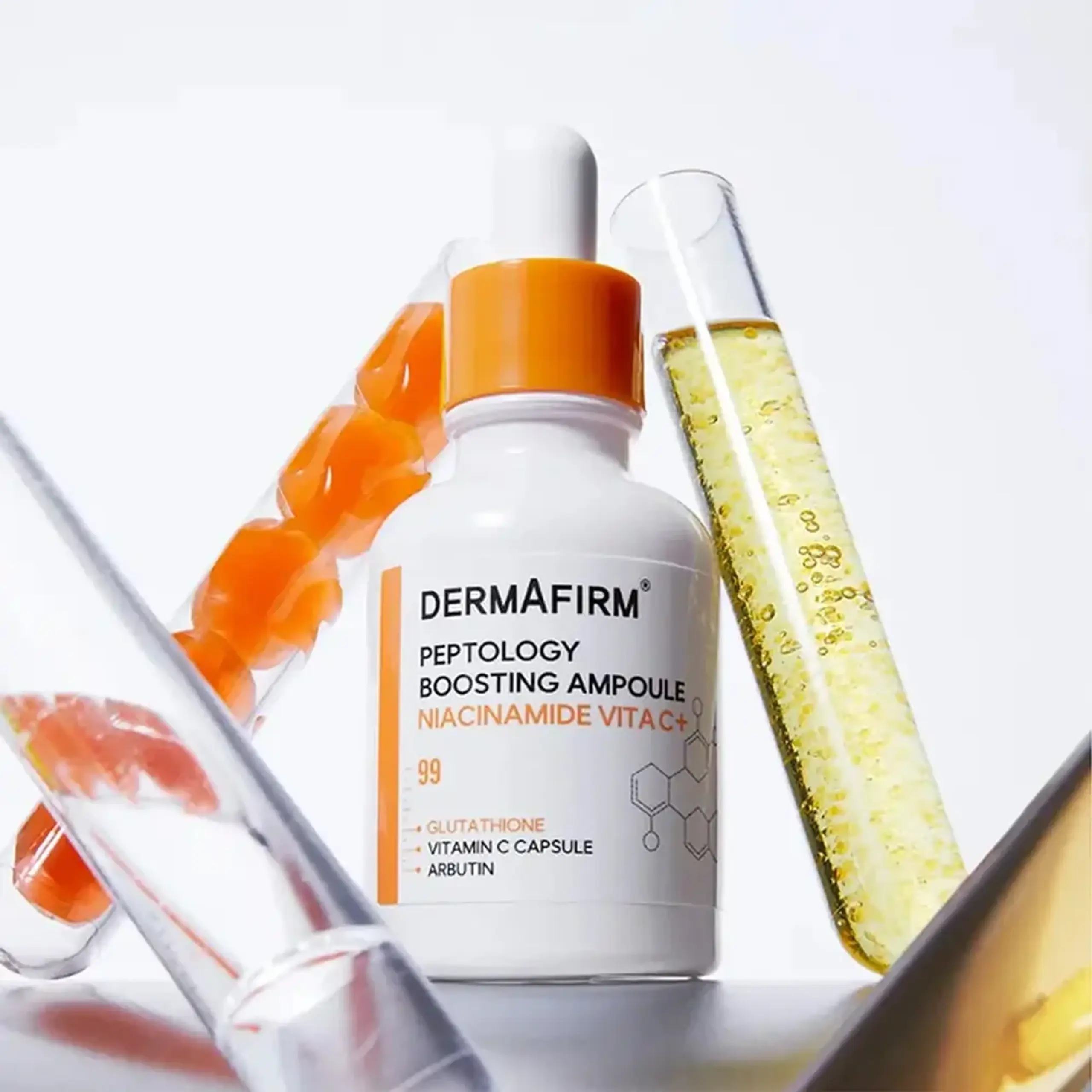 Ampulă iluminatoare Dermafirm Peptology Boosting Ampoule Niacinamide Vita+ 30ml