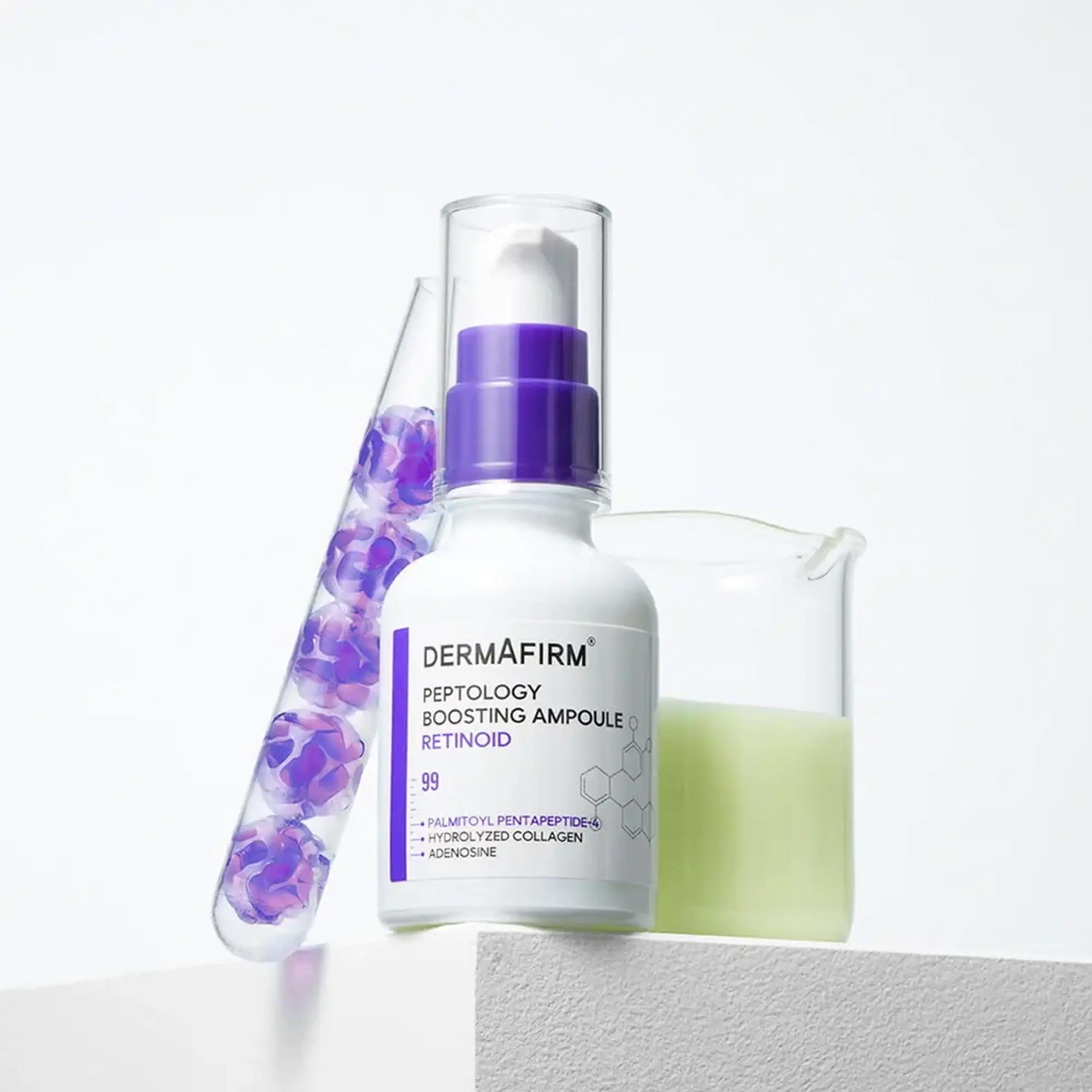 Ampulă cu retinol de generație nouă Dermafirm Peptology Boosting Ampoule Retinoid 30ml