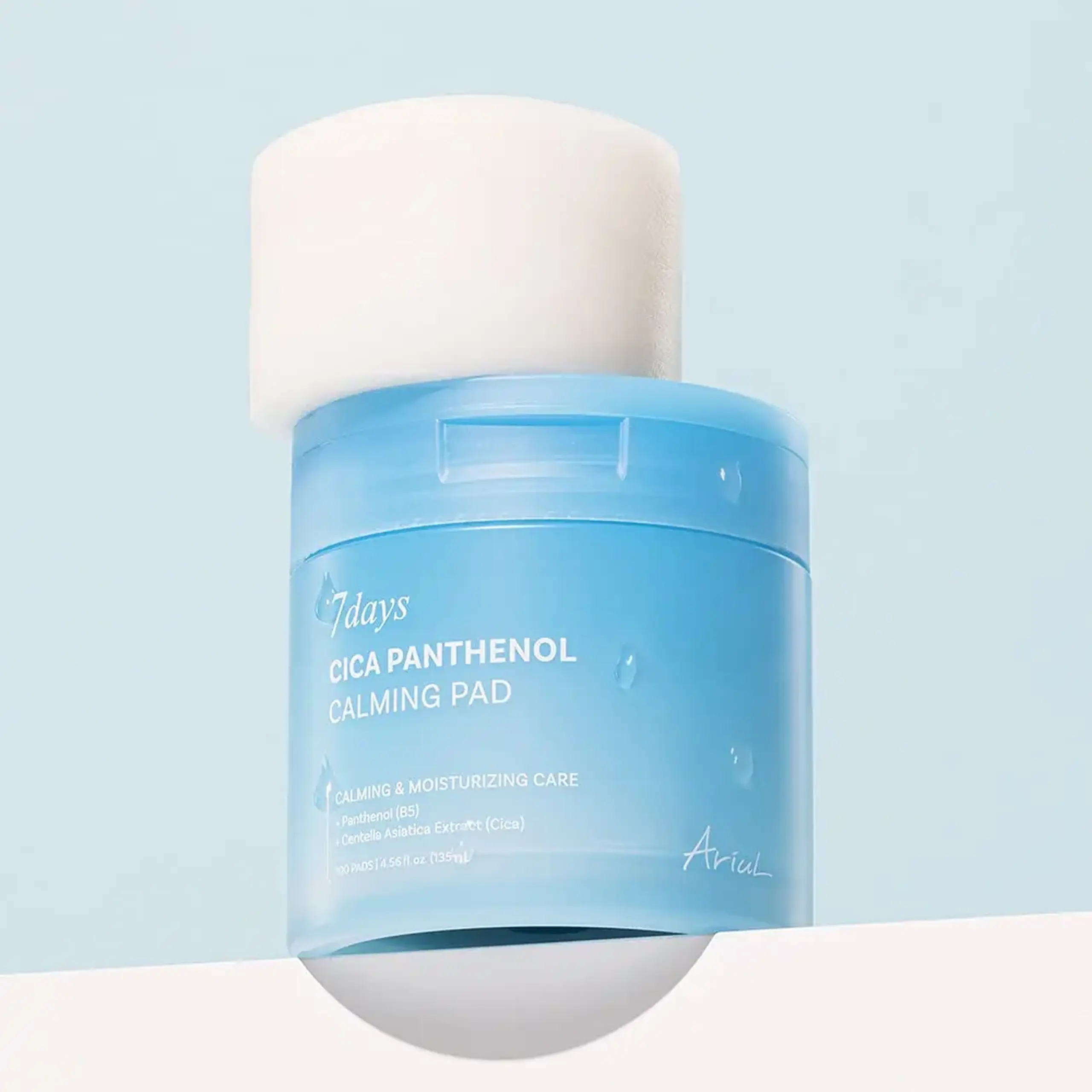 Pad-uri tonice calmante Ariul 7 Days Cica Panthenol Calming Pad 100 pcs