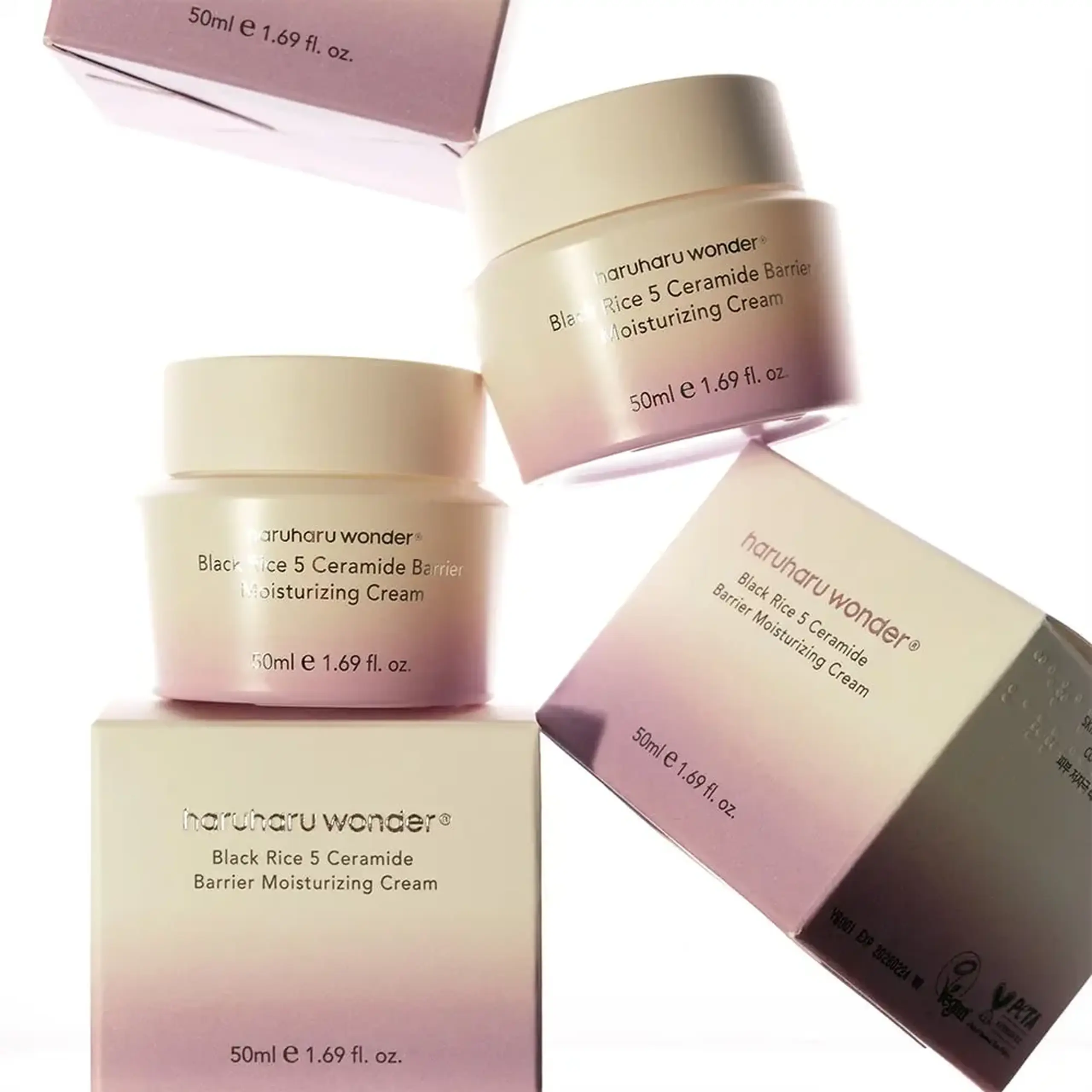 Cremă hidratantă Haruharu Wonder Black Rice 5 Ceramide Barrier Moisturizing Cream 50ml