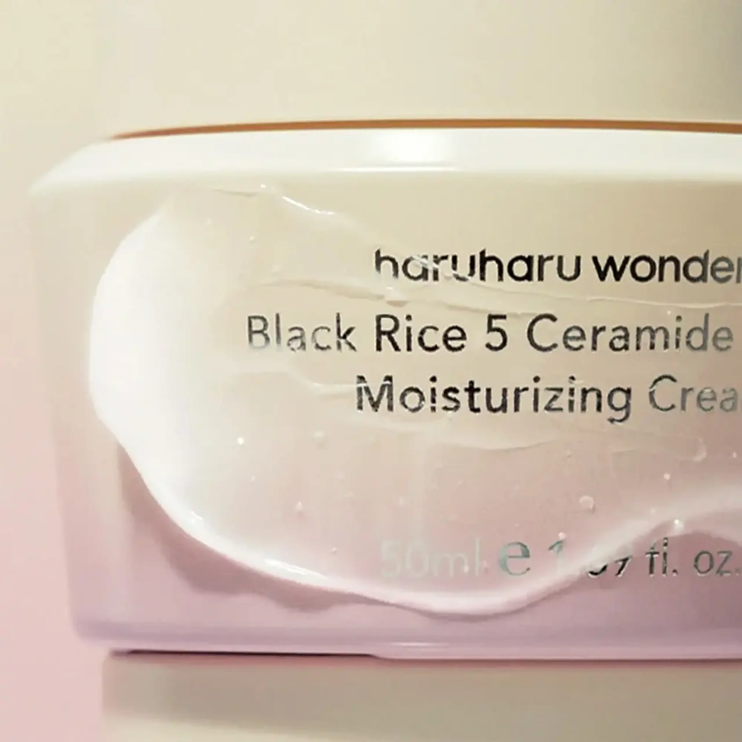 Cremă hidratantă Haruharu Wonder Black Rice 5 Ceramide Barrier Moisturizing Cream 50ml