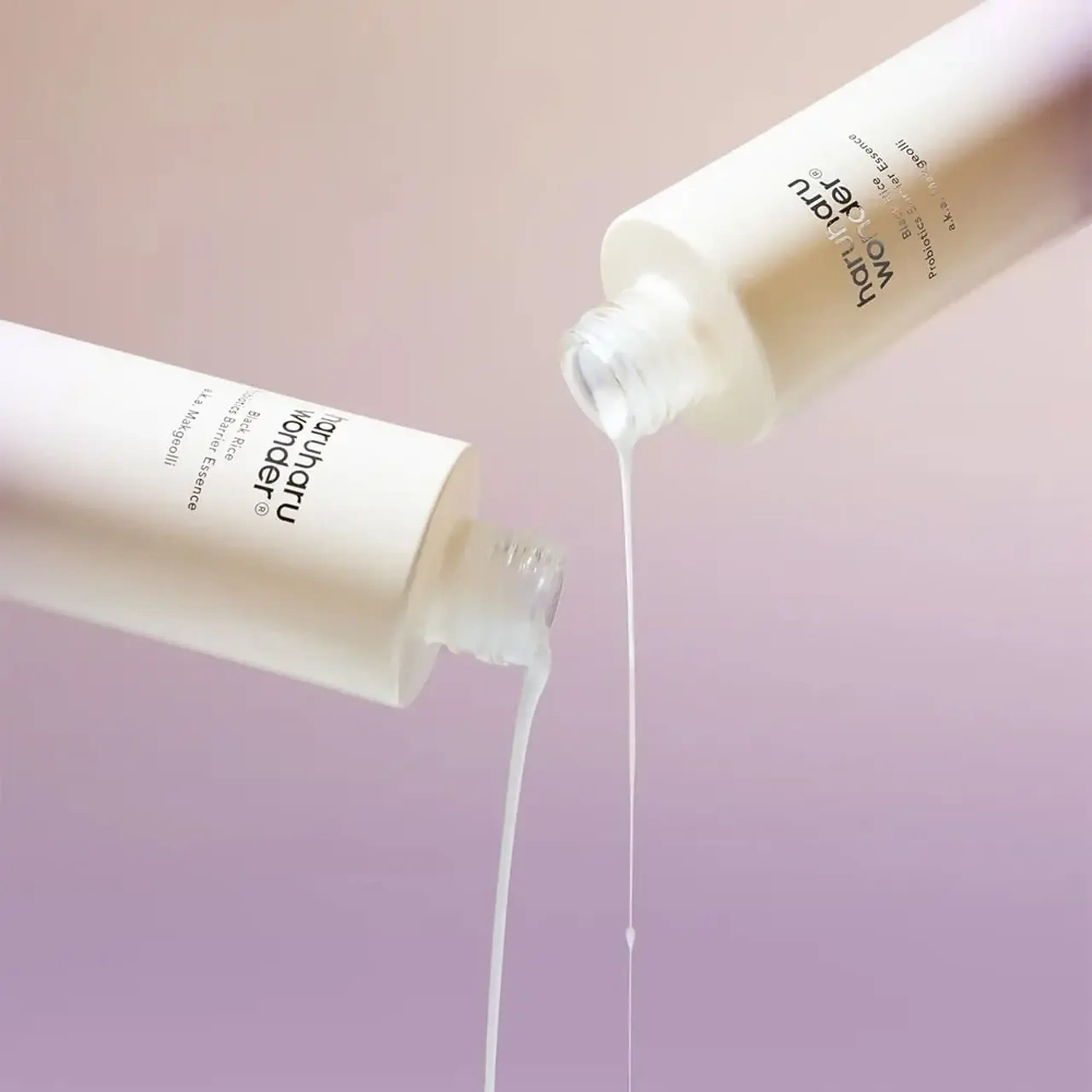 Esență calmantă Haruharu Wonder - Black Rice Probiotics Barrier Essence a.k.a. Makgeolli 120ml