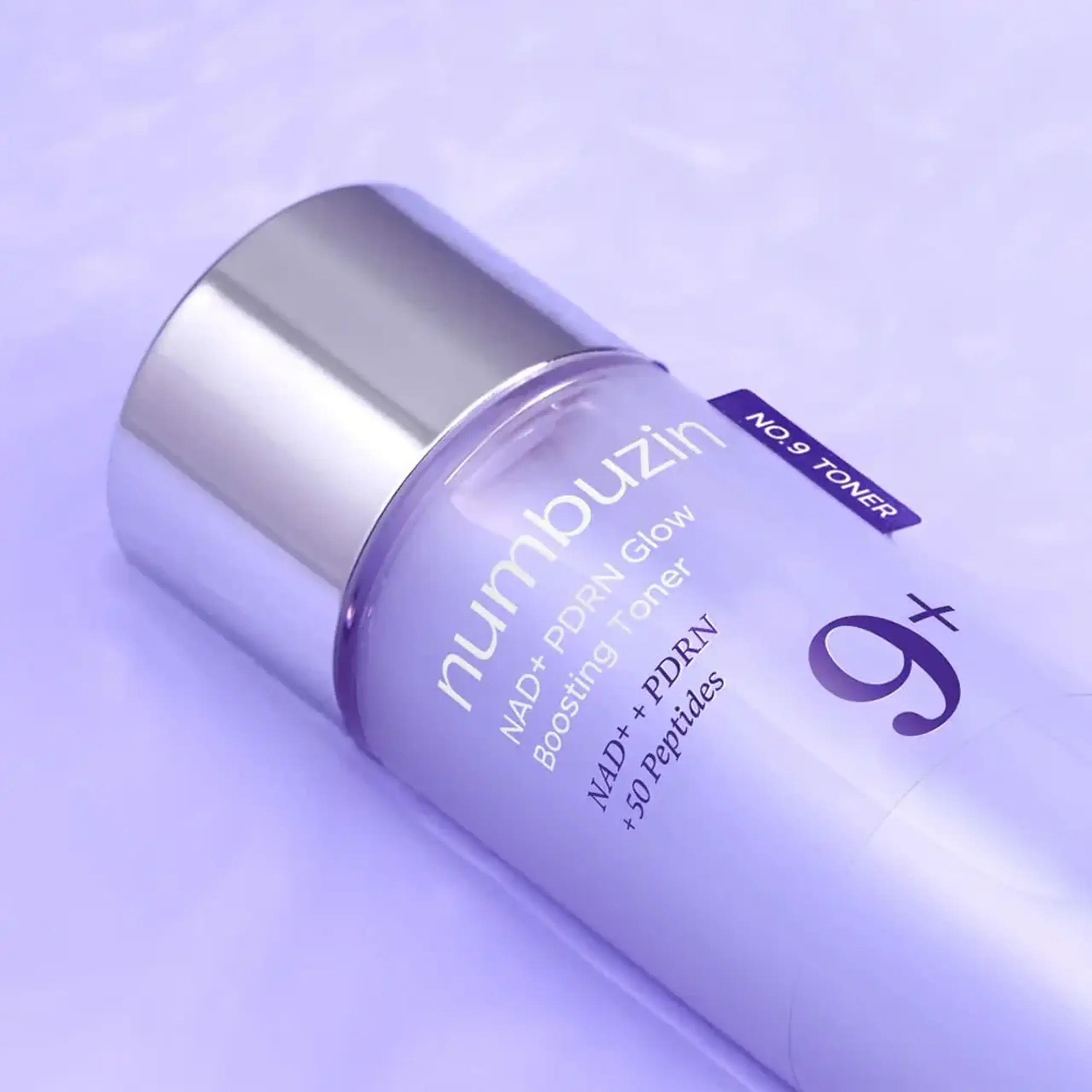 Toner peptidic cu PDNR Numbuzin No.9 NAD+ PDRN Glow Boosting Toner 150ml