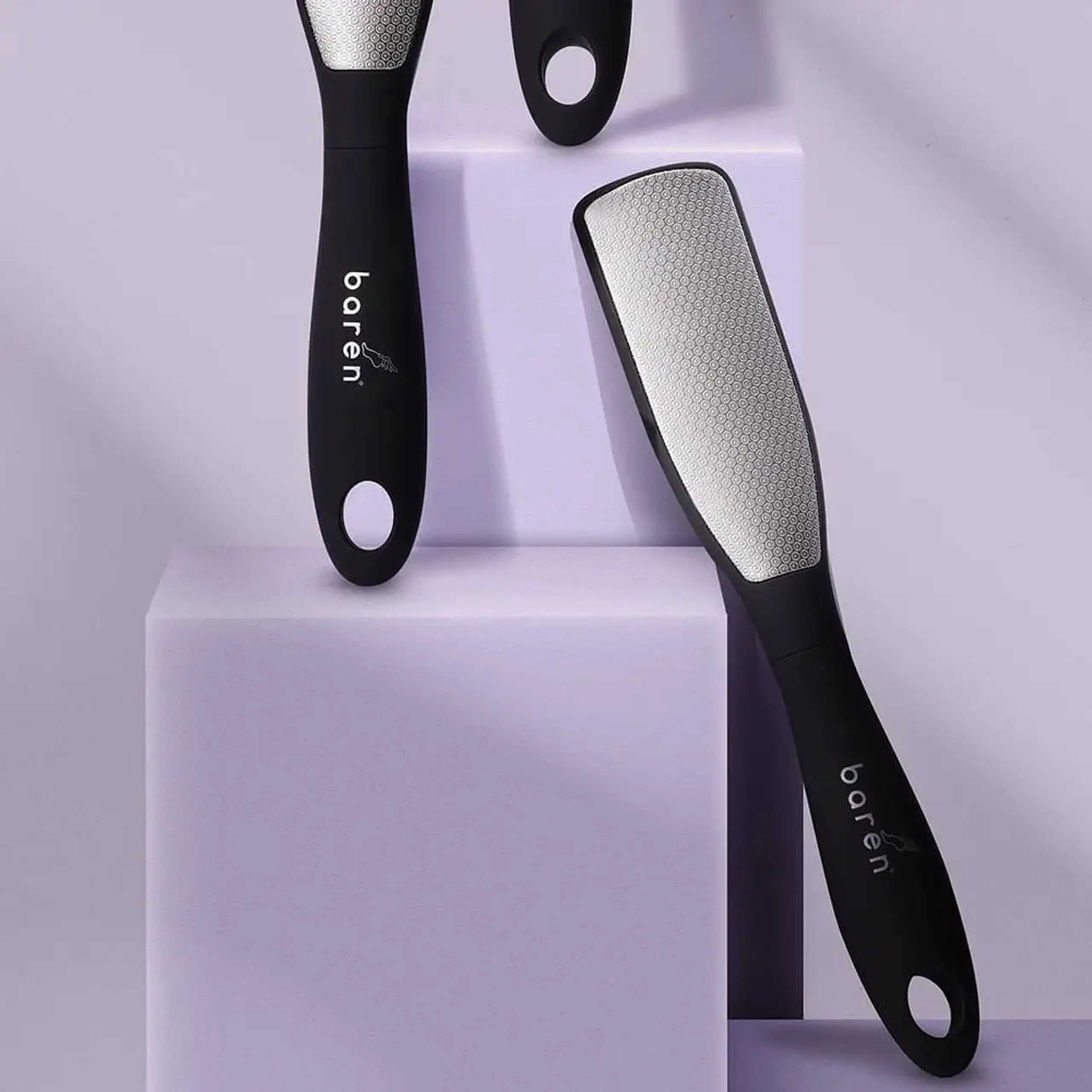 Pilă profesională pentru călcâie Baren Callus Remover Magic Stainless Pro Dobule Sided Foot File 1pcs