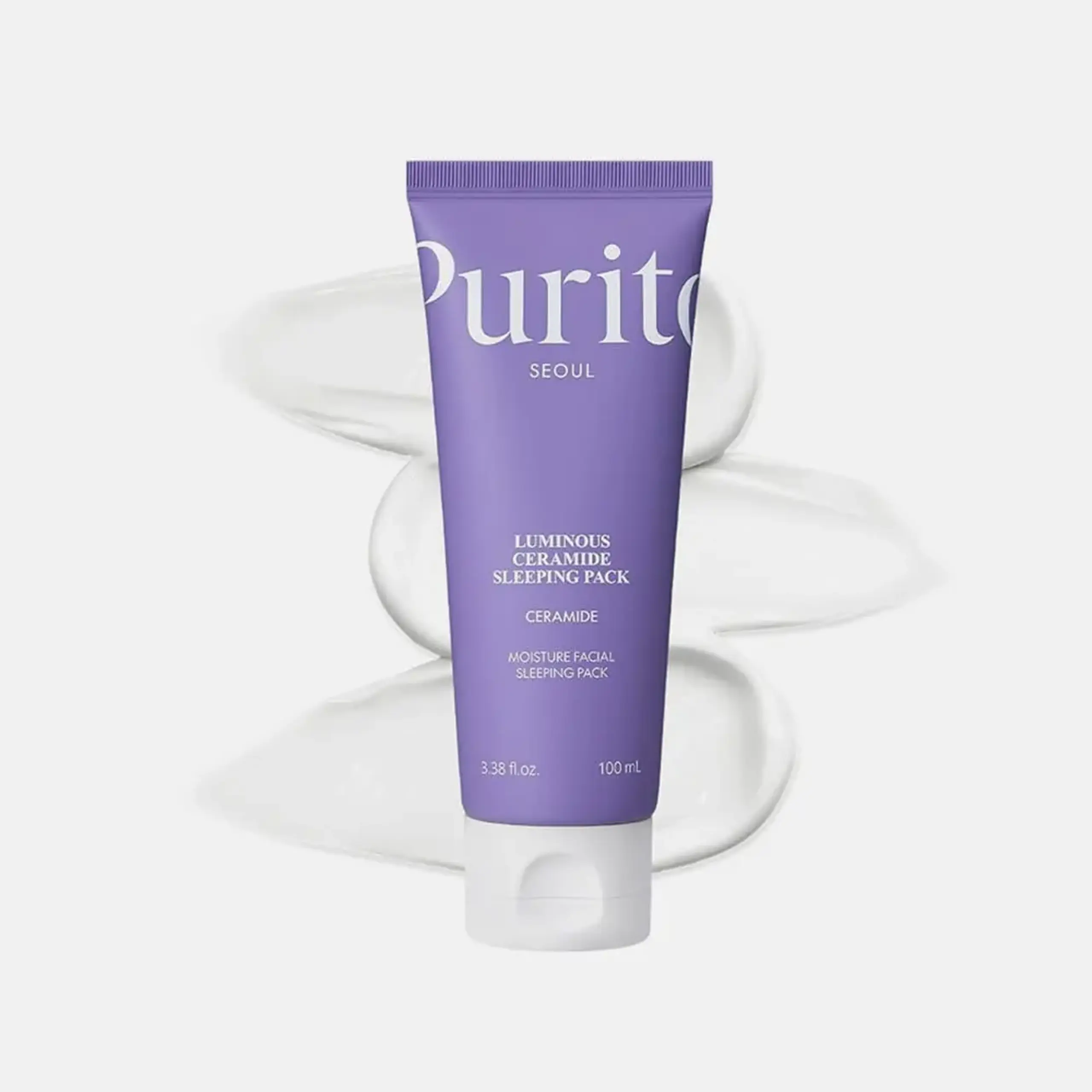 Cremă-mască regenerantă de noapte Purito Seoul Luminous Ceramide Sleeping Pack 100ml