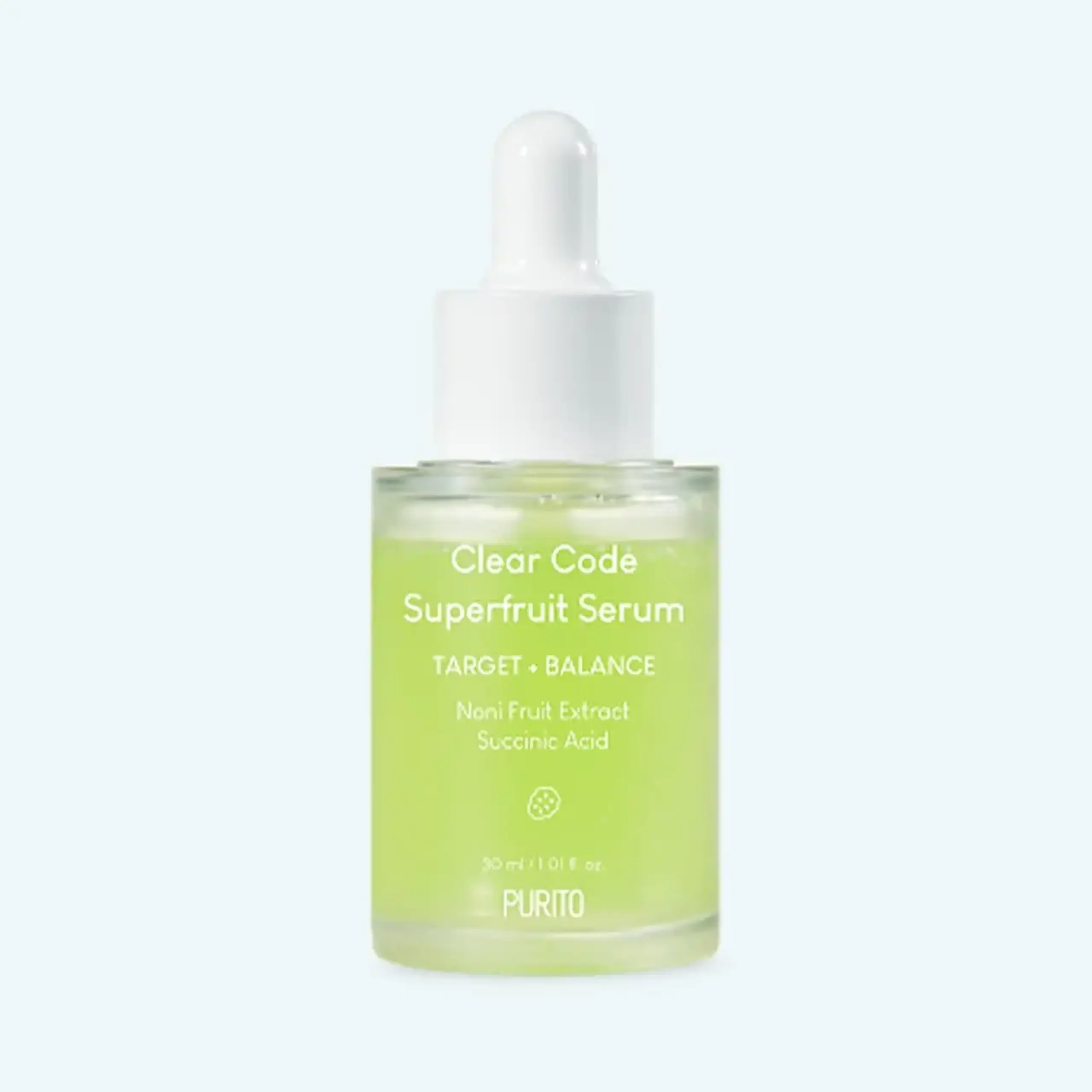 Serum seboregulator cu extract de noni Purito Clear Code Superfruit Serum 30ml