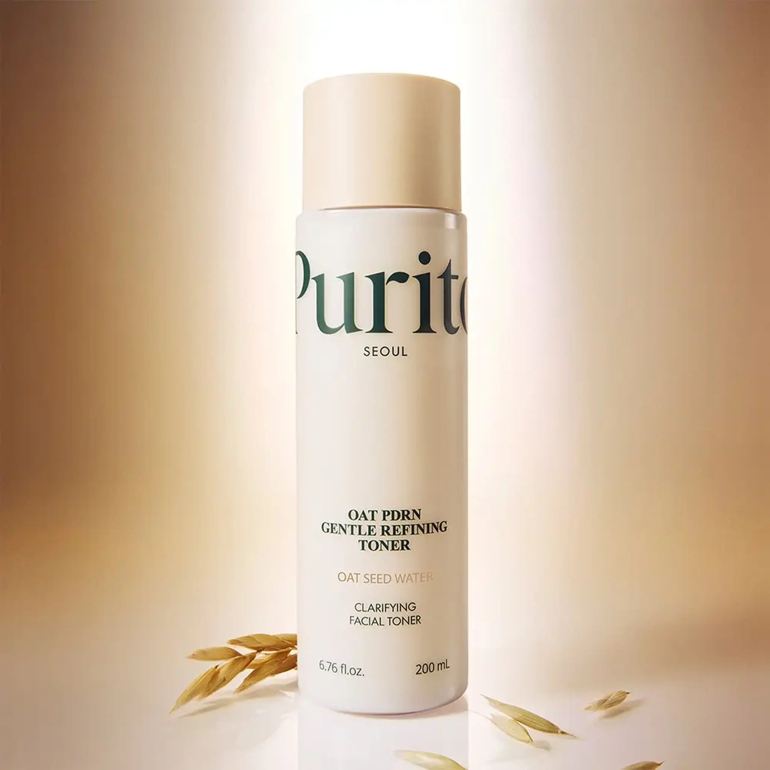 Toner pentru tenul predispus la imperfecțiuni PURITO Seoul Oat PDRN Gentle Refining Toner 200ml