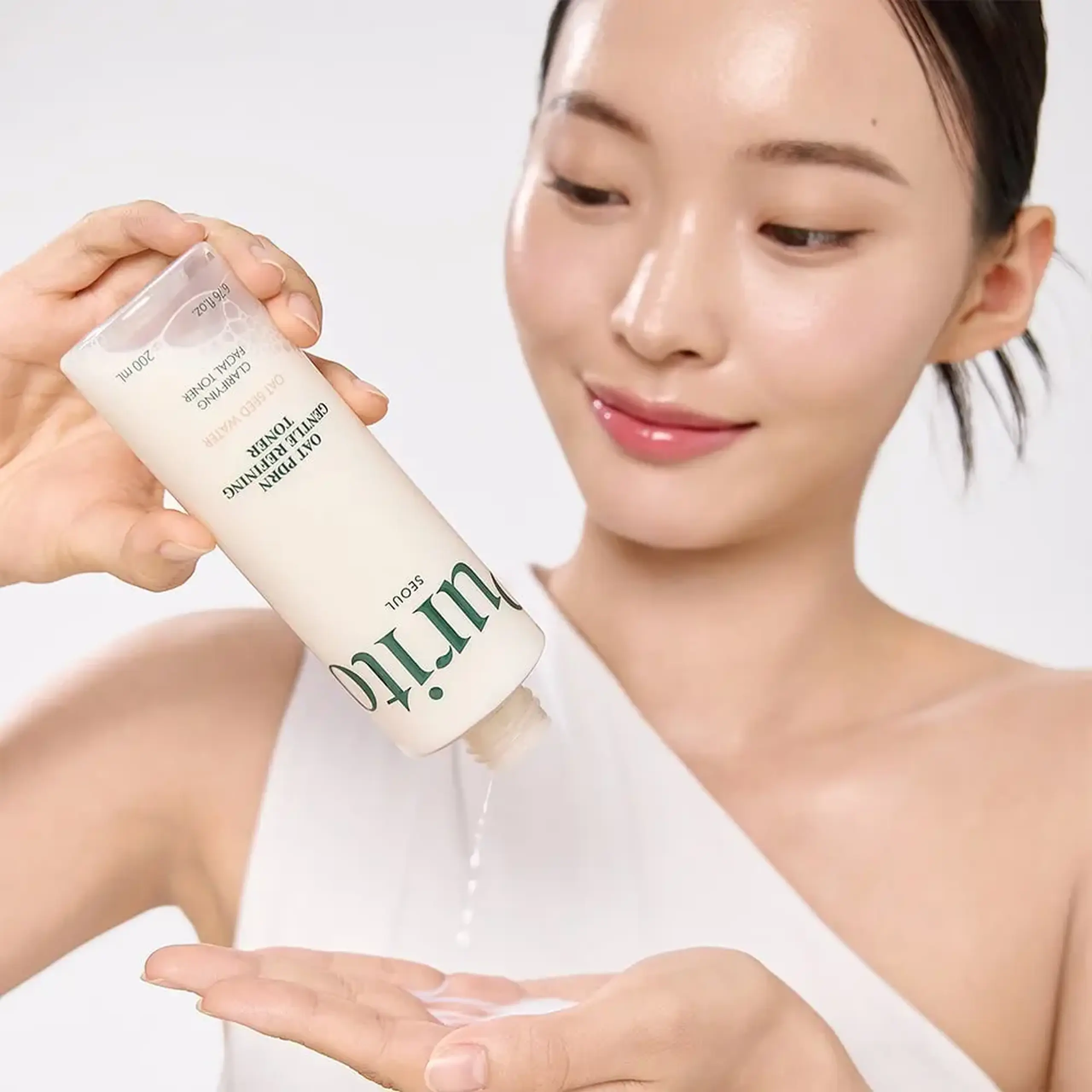 Toner pentru tenul predispus la imperfecțiuni PURITO Seoul Oat PDRN Gentle Refining Toner 200ml