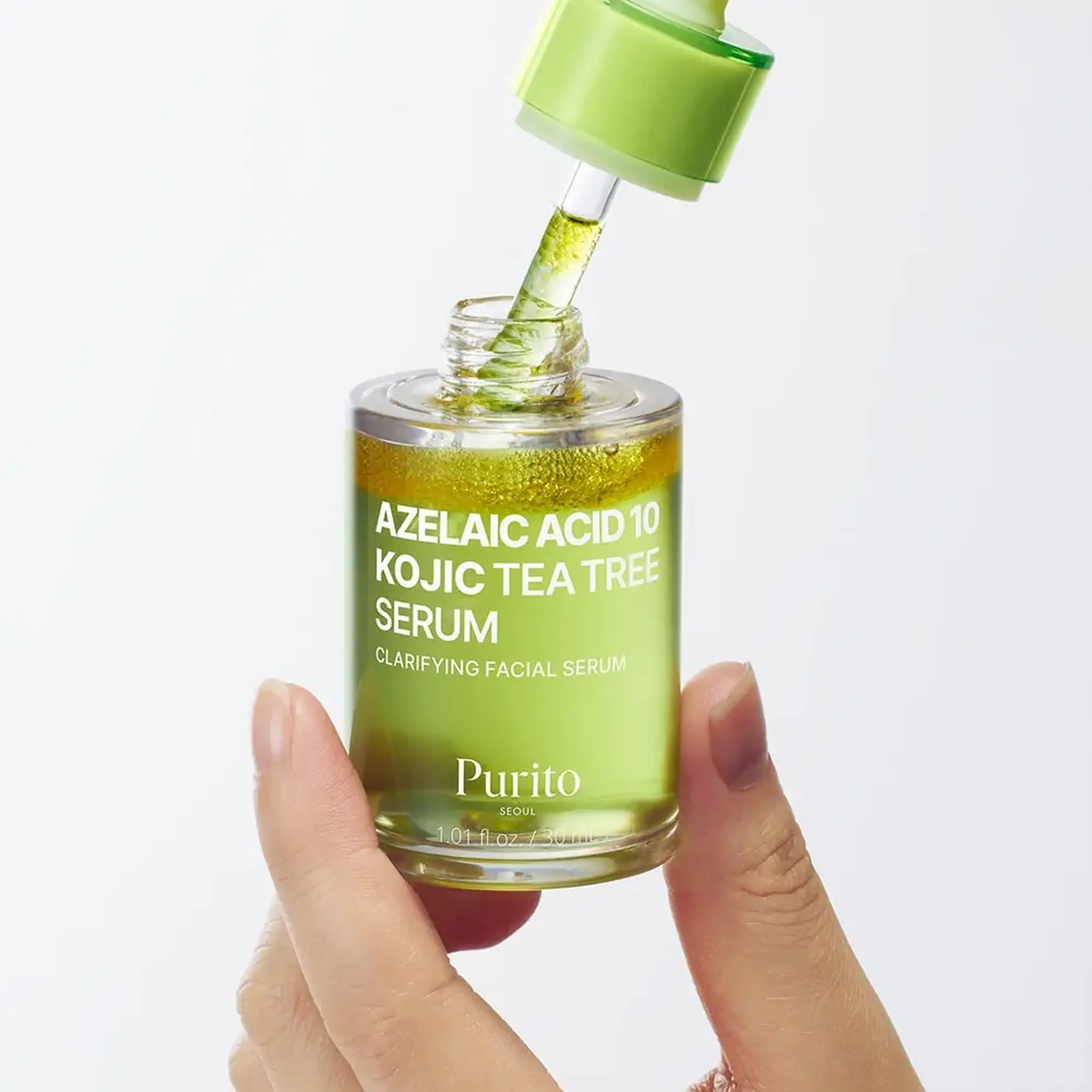 Ser pentru acnee și post-acnee Purito Seoul Azelaic Acid 10 Kojic Tea Tree Serum 30ml