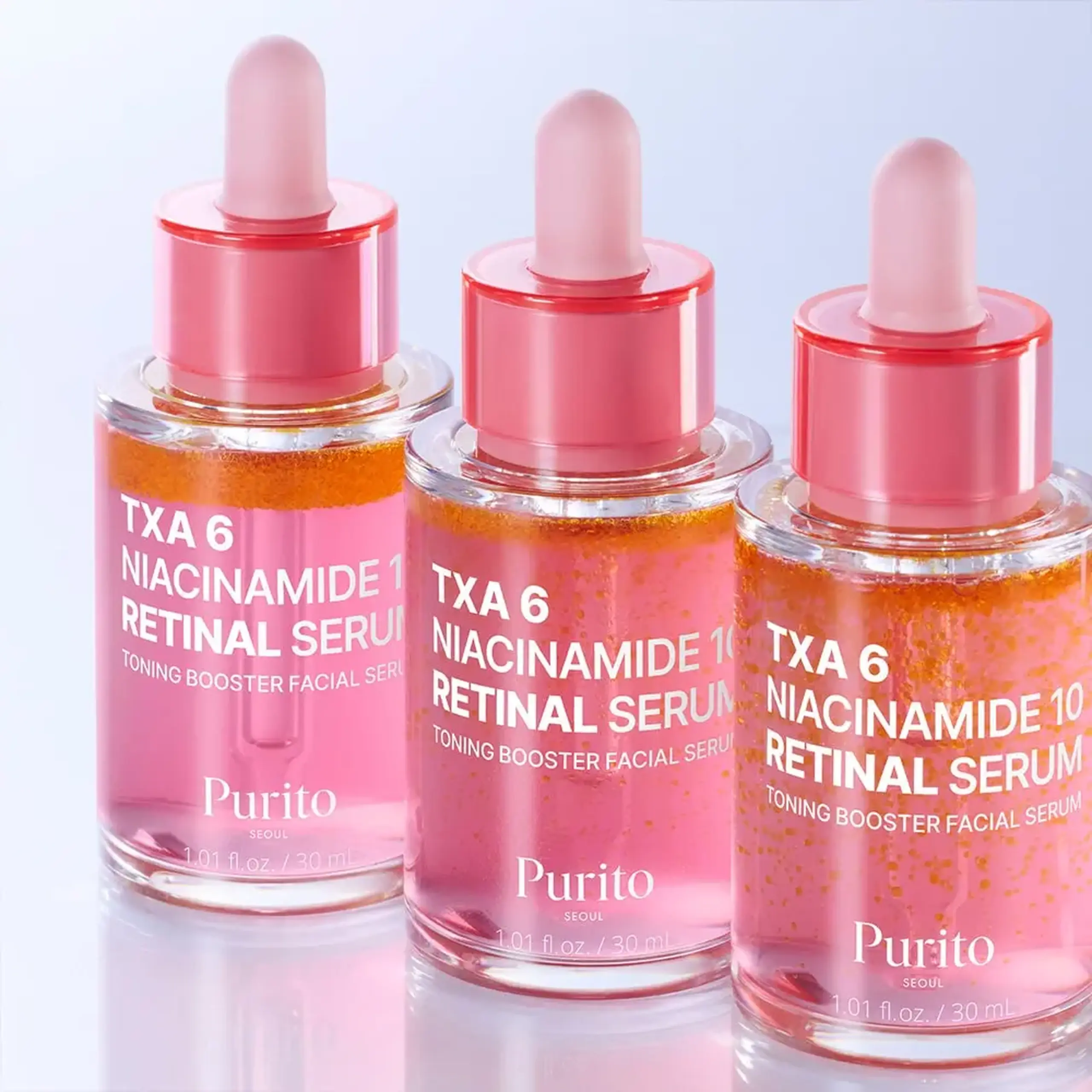 Ser corector pentru pete și ton neuniform Purito SEOUL TXA 6 Niacinamide 10 Retinal Serum 30ml