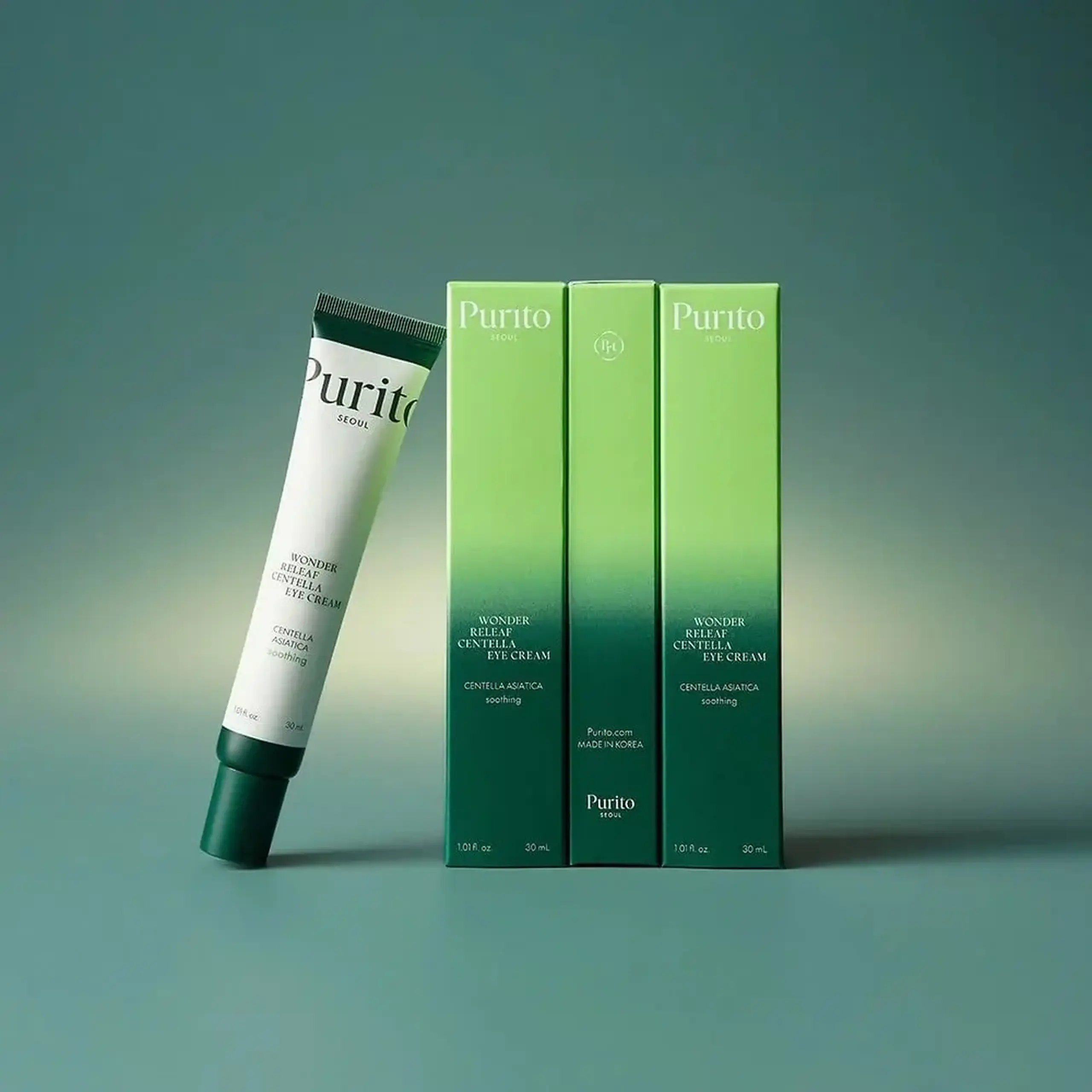 Cremă pentru conturul ochilor Purito Wonder Releaf Centella Eye Cream 30 ml