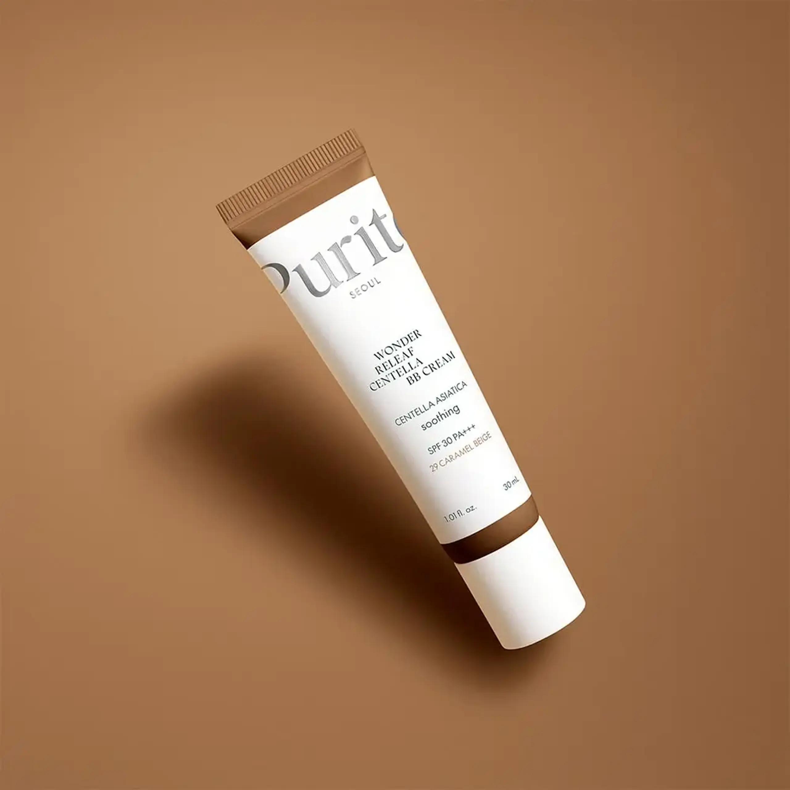 Crema bb hidratantă Purito Wonder Releaf Centella BB Cream #29 Caramel Beige 30ml