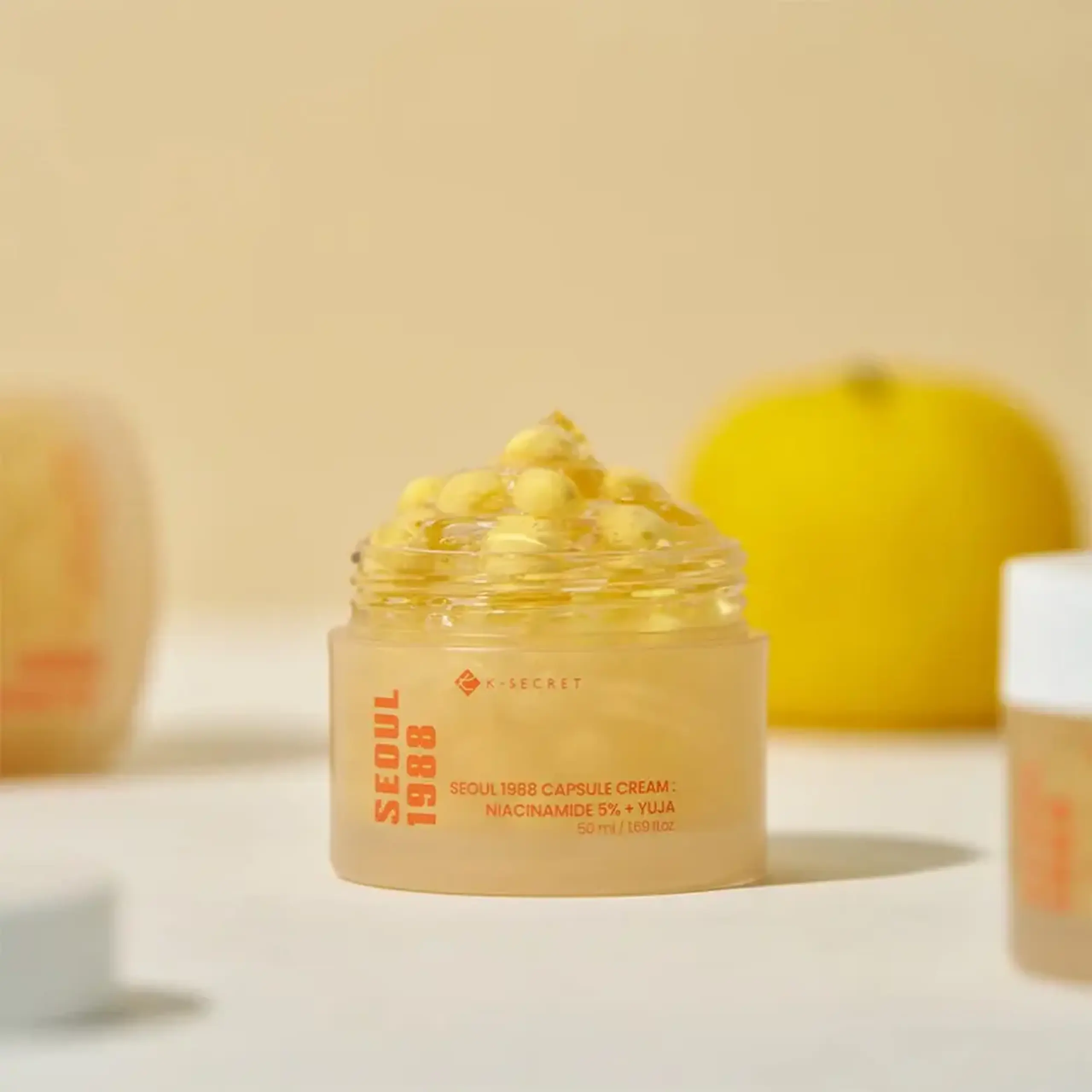 Cremă capsulată cu Niacinamidă K-secret Capsule Cream: Niacinamide 5% + Yuja 50ml