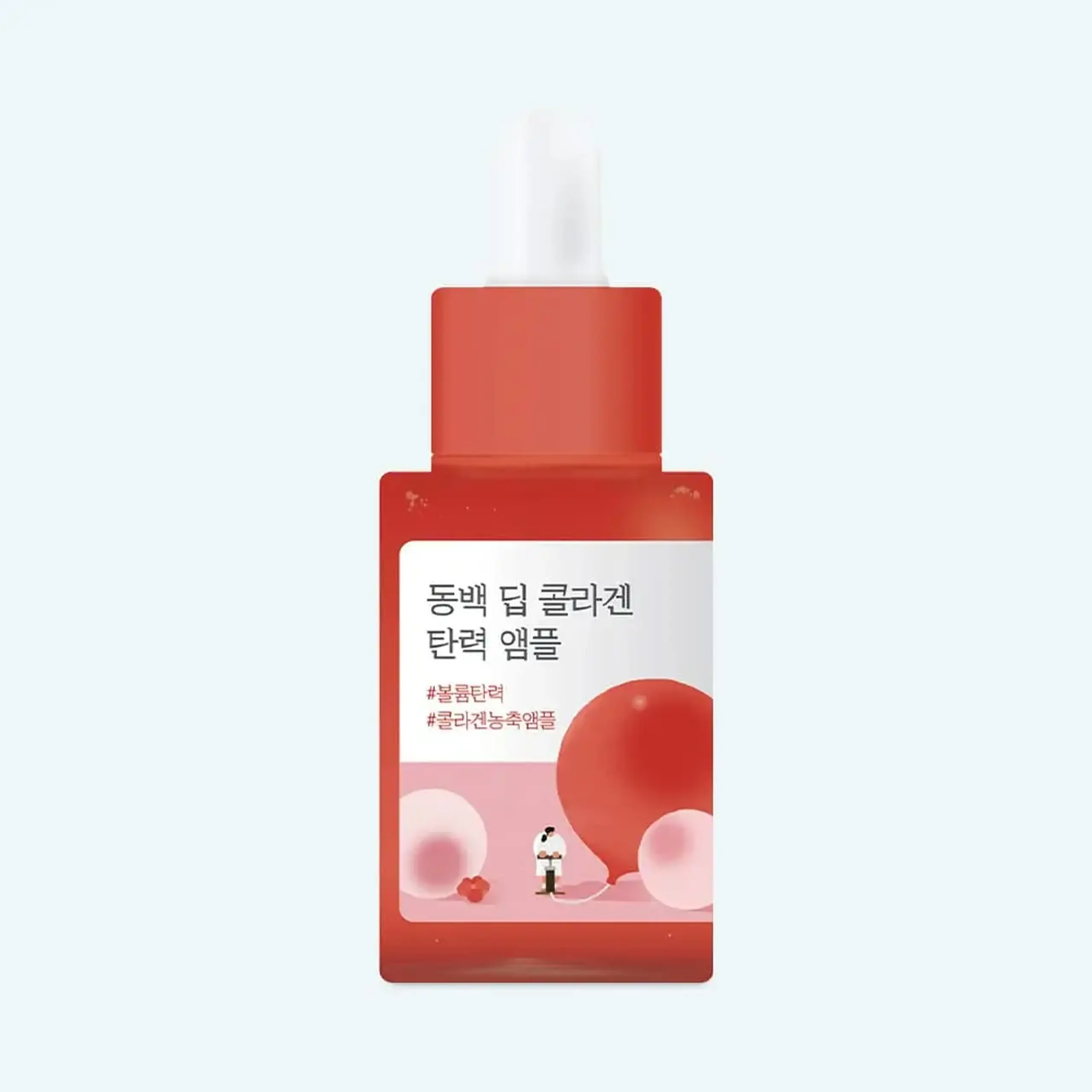 Ampulă concentrată pentru elasticitate Round Lab Camellia Deep Collagen Firming Ampoule 30ml