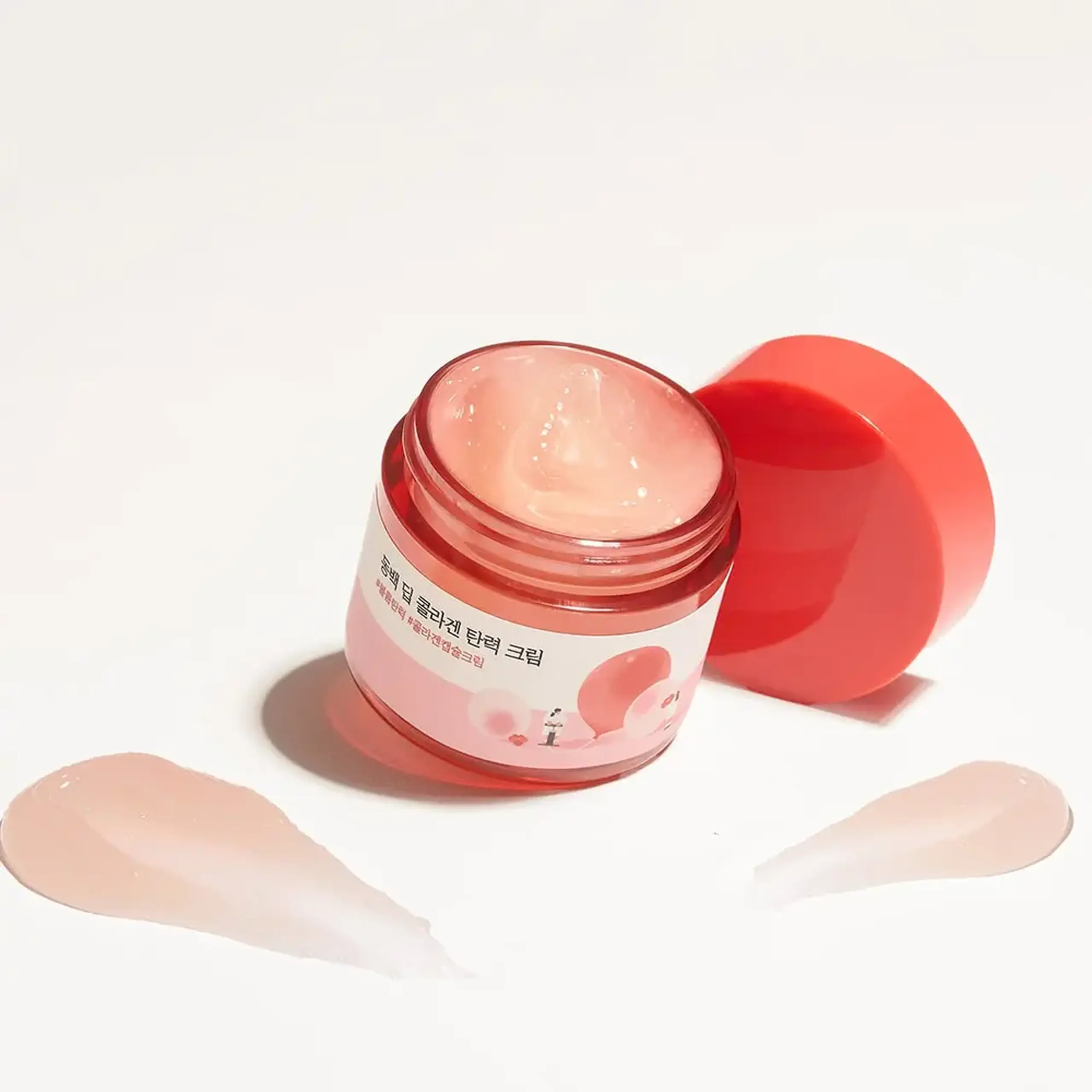 Cremă concentrată pentru fermitate și elasticitate Round Lab Camellia Deep Collagen Firming Cream 50ml