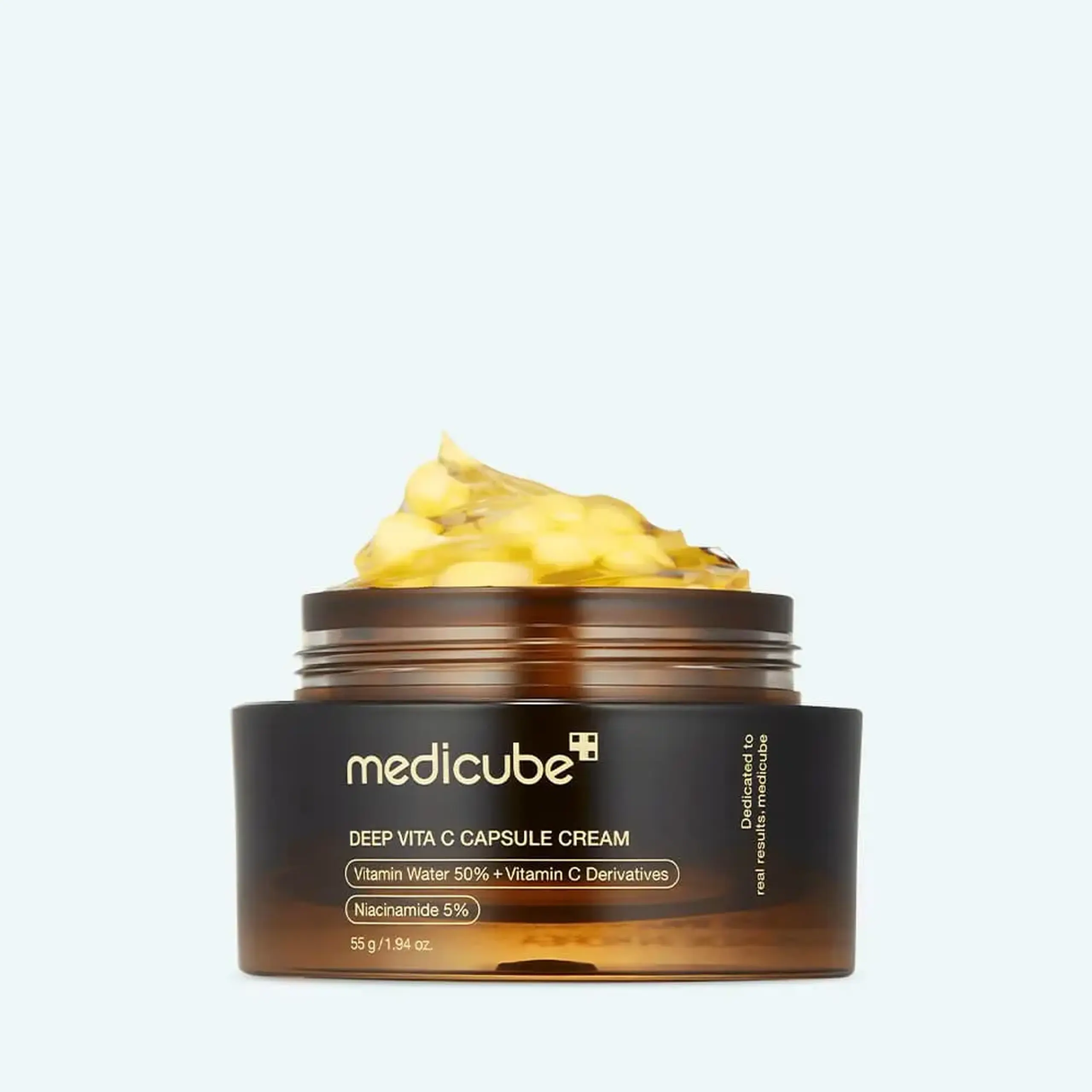 Cremă hidratantă și iluminatoare cu vitamina C Medicube Deep Vita C Capsule Cream 55 ml