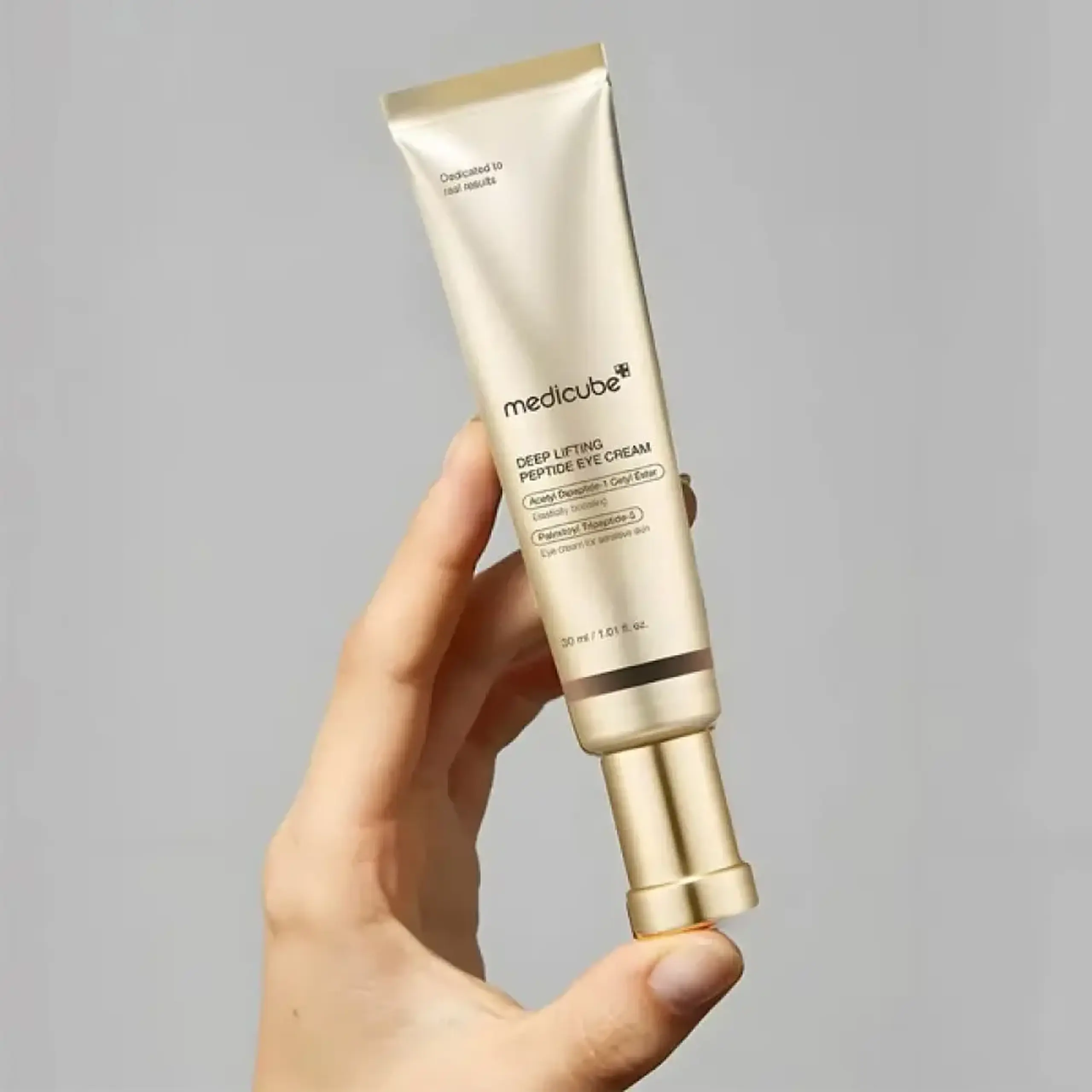 Cremă cu peptide pentru zona ochilor și pentru întreaga față Medicube Deep Lifting Peptide Eye Cream For Face 30ml