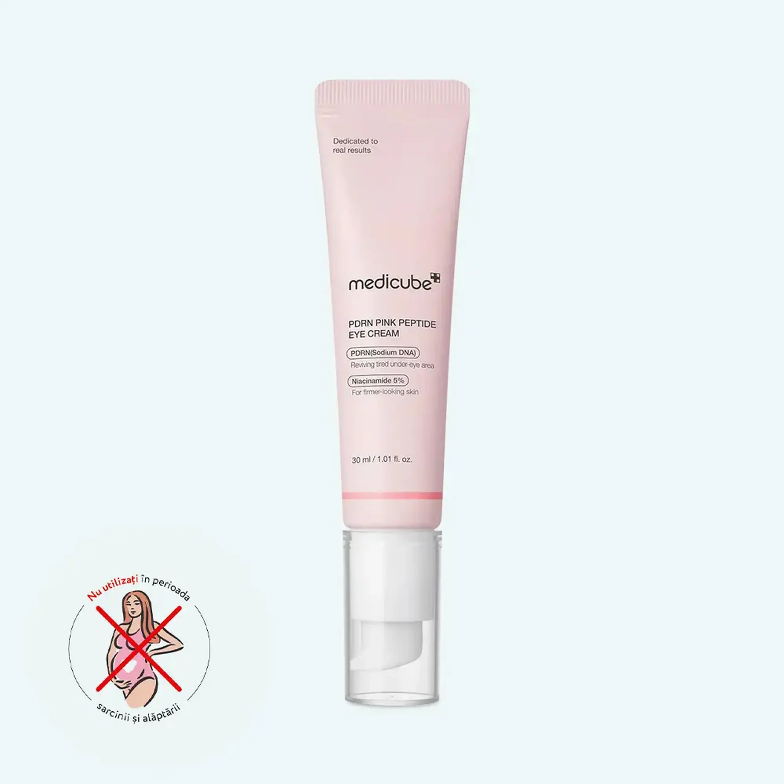 Cremă contur de ochi cu PDRN Medicube PDRN Pink Peptide Eye Cream 30 ml