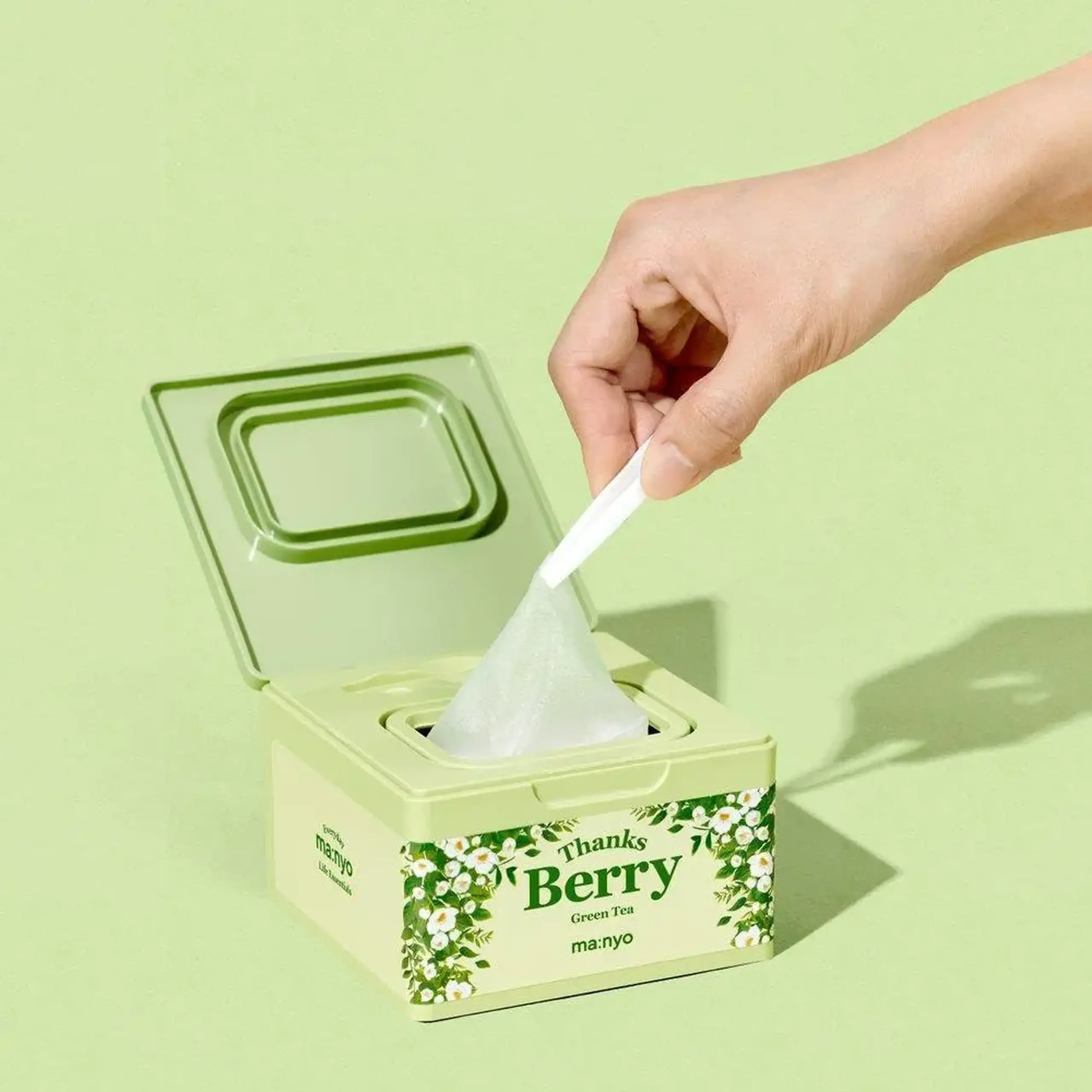 Măști țesătură Ma:nyo Thanks Berry Green Tea Mask 30pcs