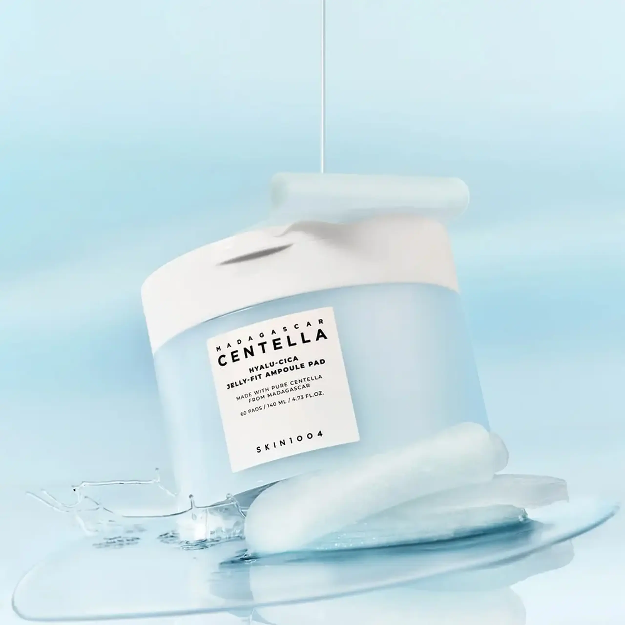 SKIN1004 Madagascar Centella Hyalu-Cica Jelly-Fit Ampoule Pad 60pcs