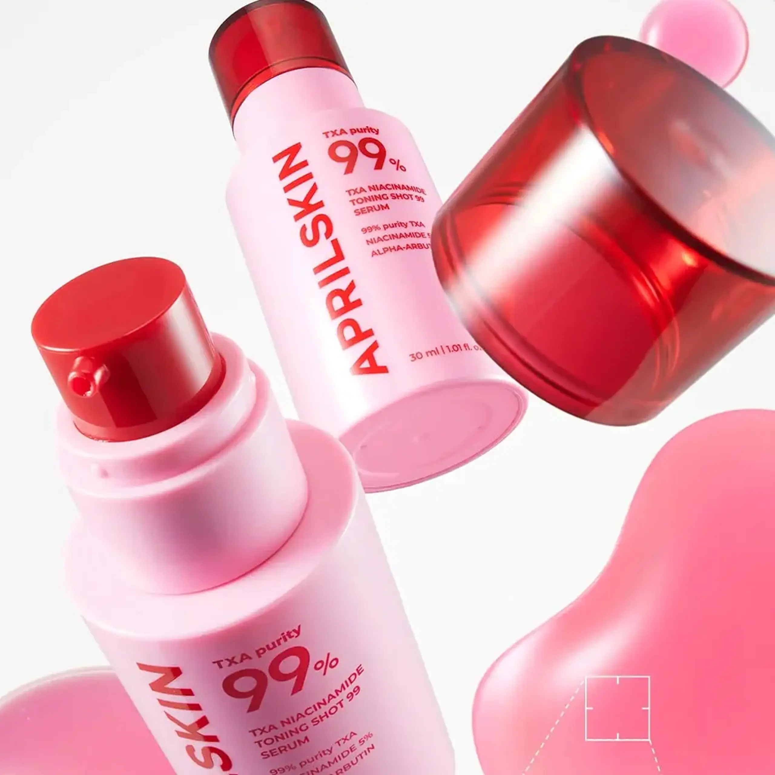 Serum iluminant APRILSKIN TXA Niacinamide Toning Shot 99 Serum 30ml