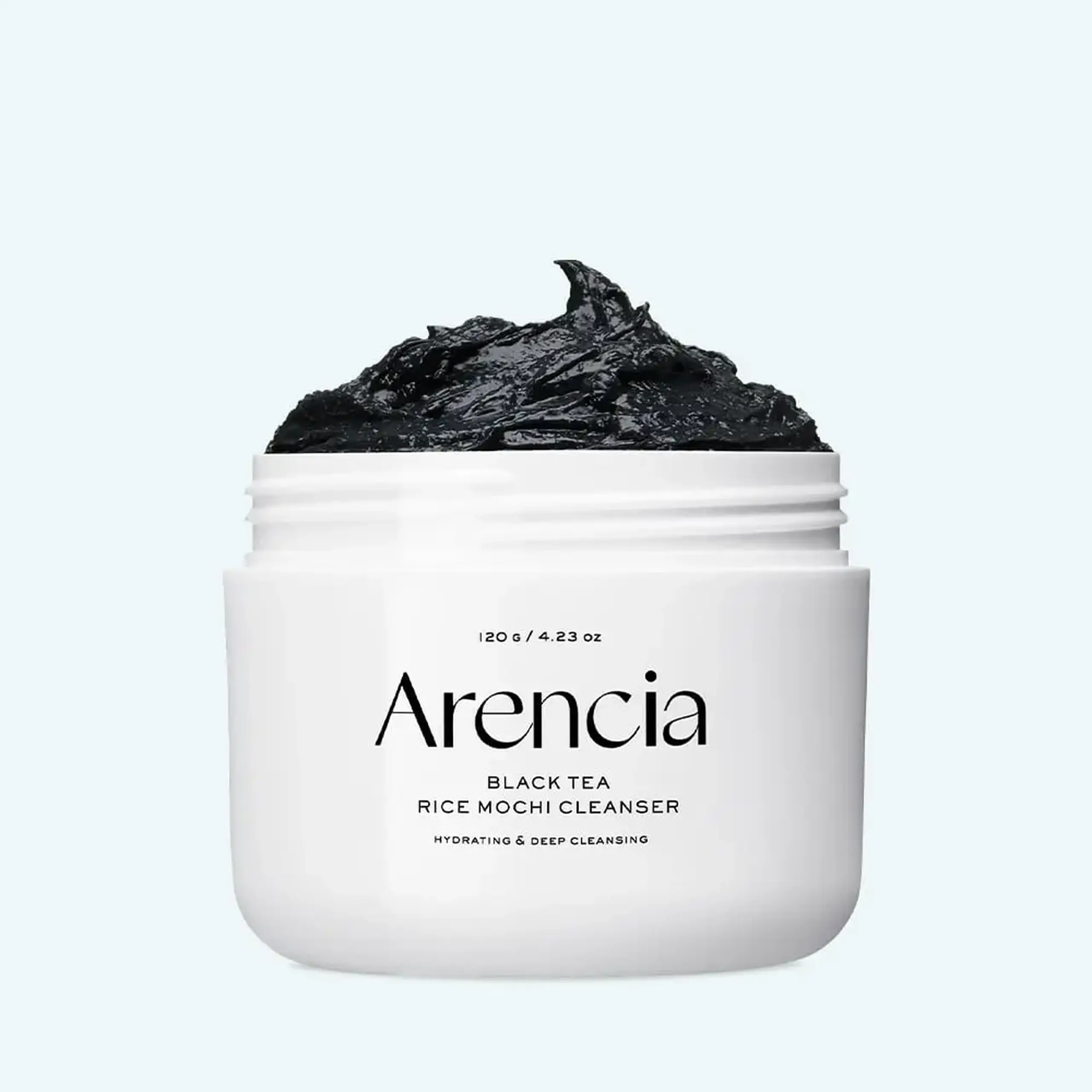 Produs de curățare 3-în-1 Arencia Black Tea Rice Mochi Cleanser 120g