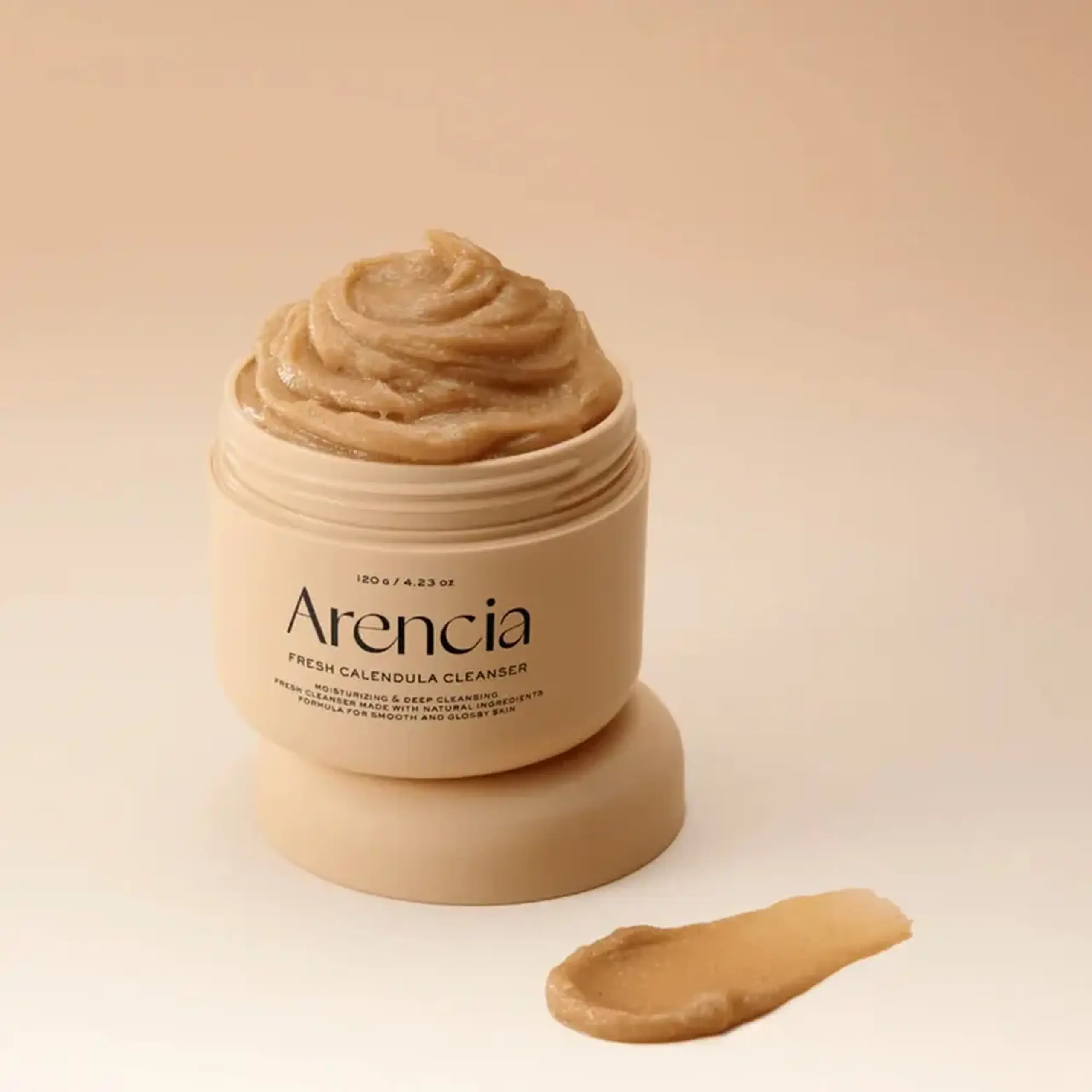 Produs de curățare 3-în-1 Arencia Calendula Rice Mochi Cleanser 120 gr