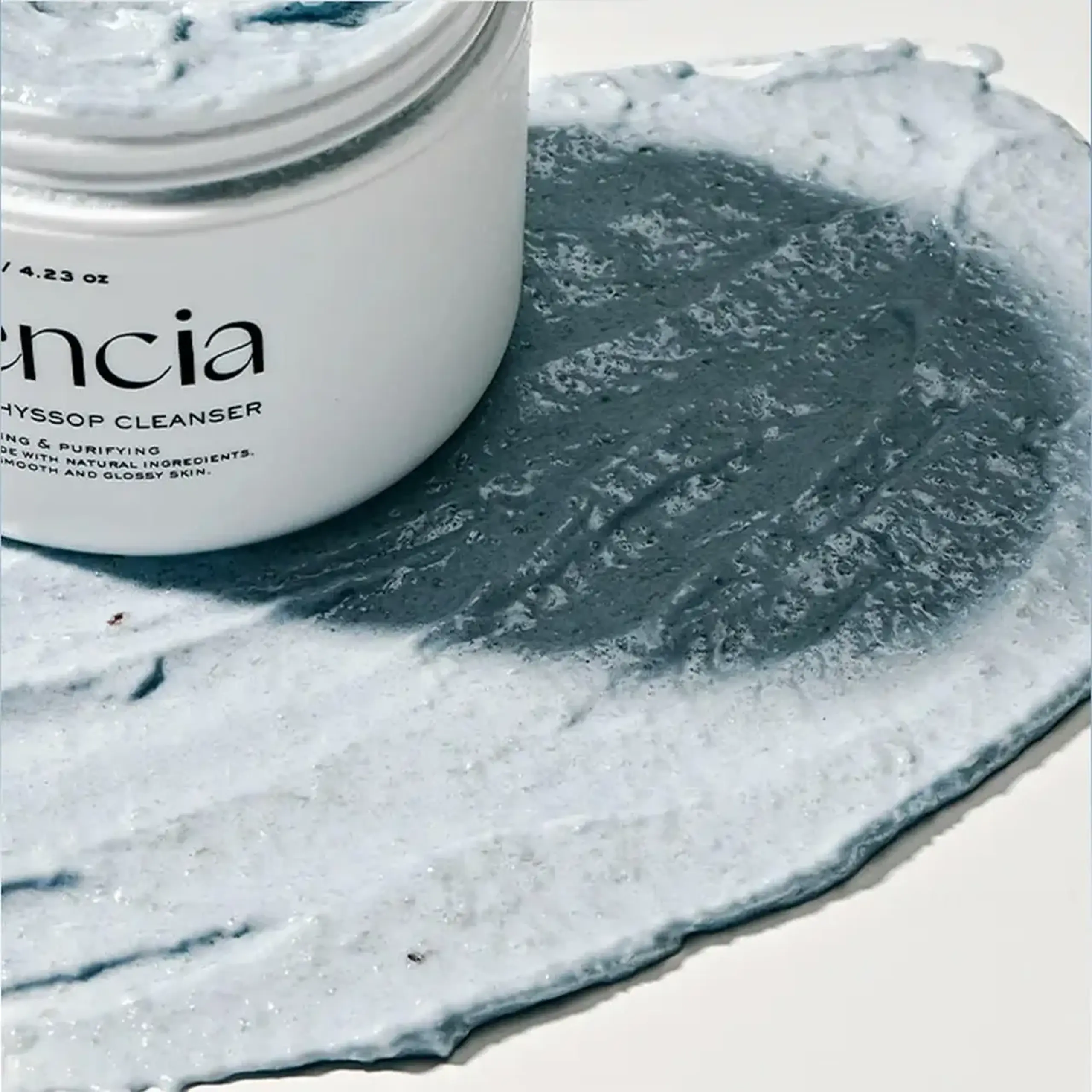 Produs de curățare 3-în-1 Arencia Fresh Blue Hyssop Rice Mochi Cleanser 120g