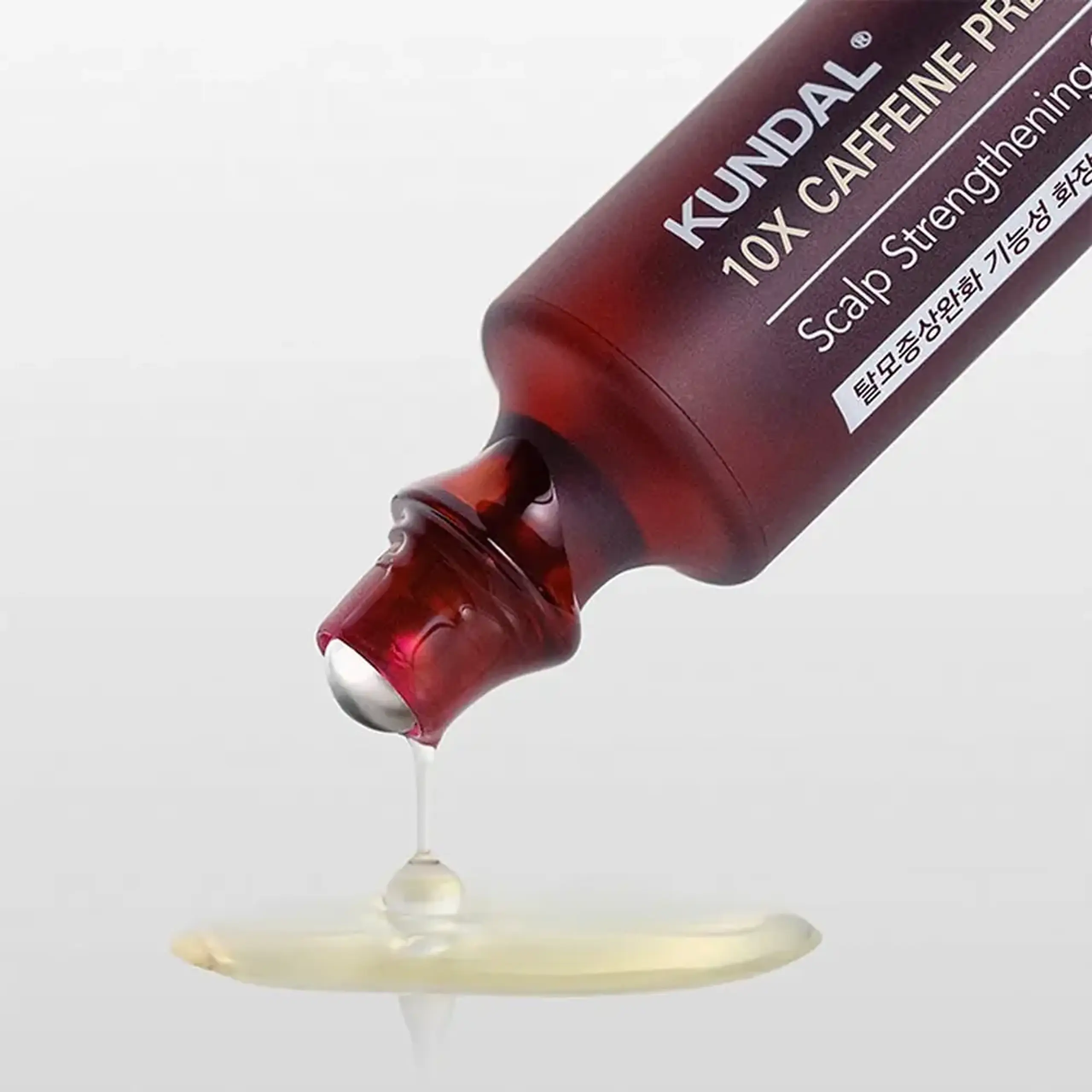 Ser concentrat pentru pielea capului KUNDAL 10X Caffeine Strengthening Scalp Serum Herb Mint 10 ml