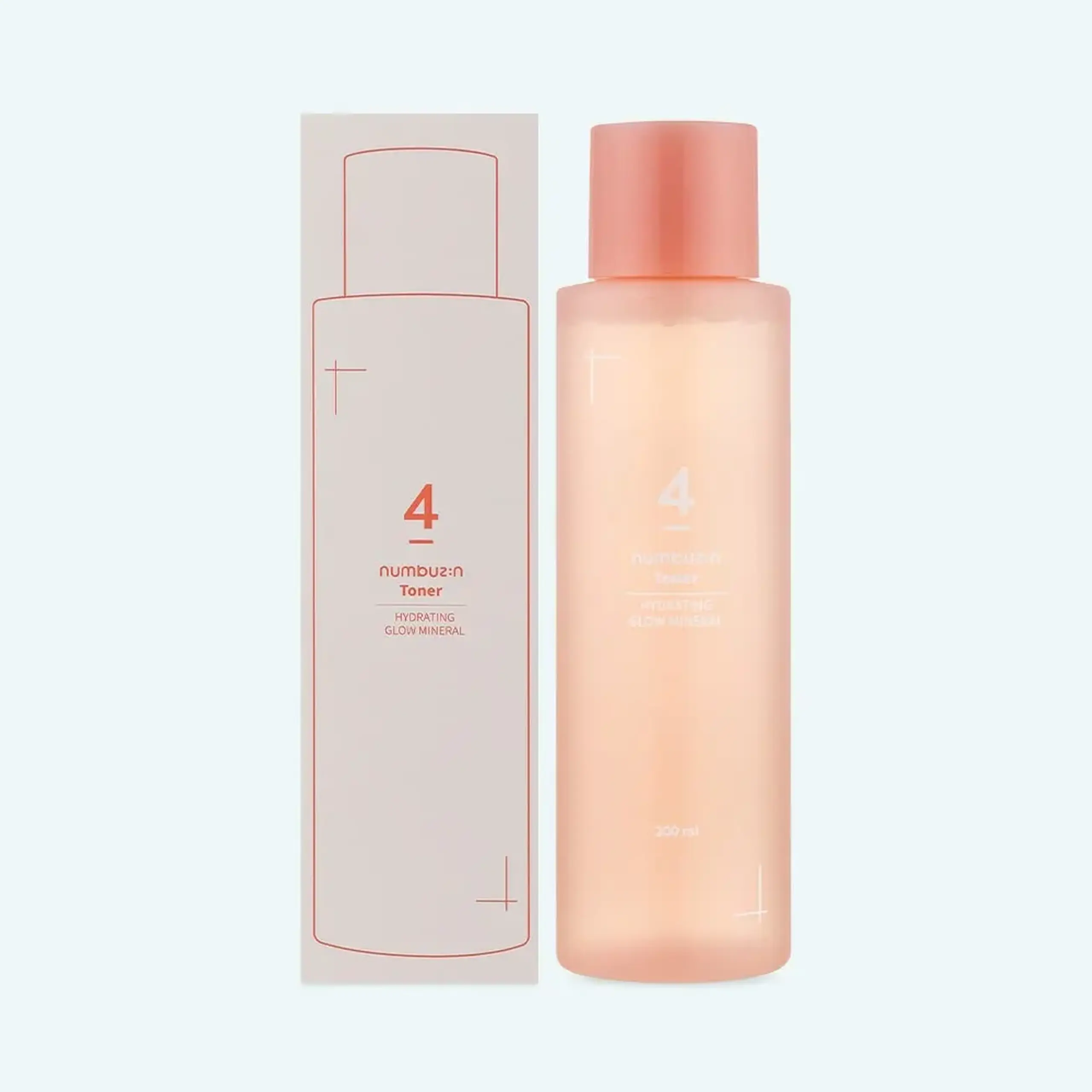 Toner hidratant Numbuzin No.4 Hydration Glow Mineral Toner 200 ml