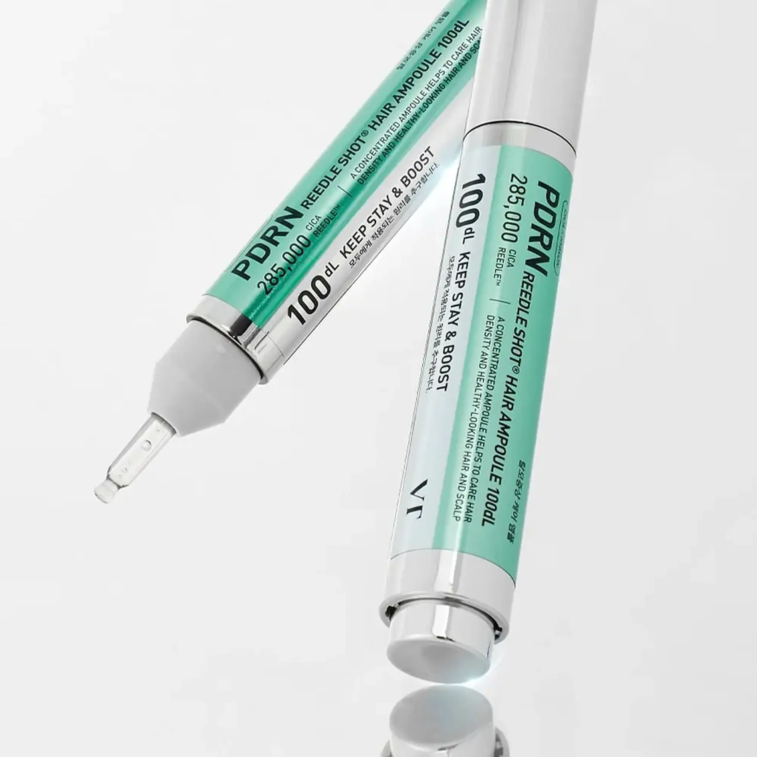 Ampulă pentru întărirea pielii scalpului și a părului cu microace VT REEDLE SHOT HAIR AMPOULE 100dL 15 ml