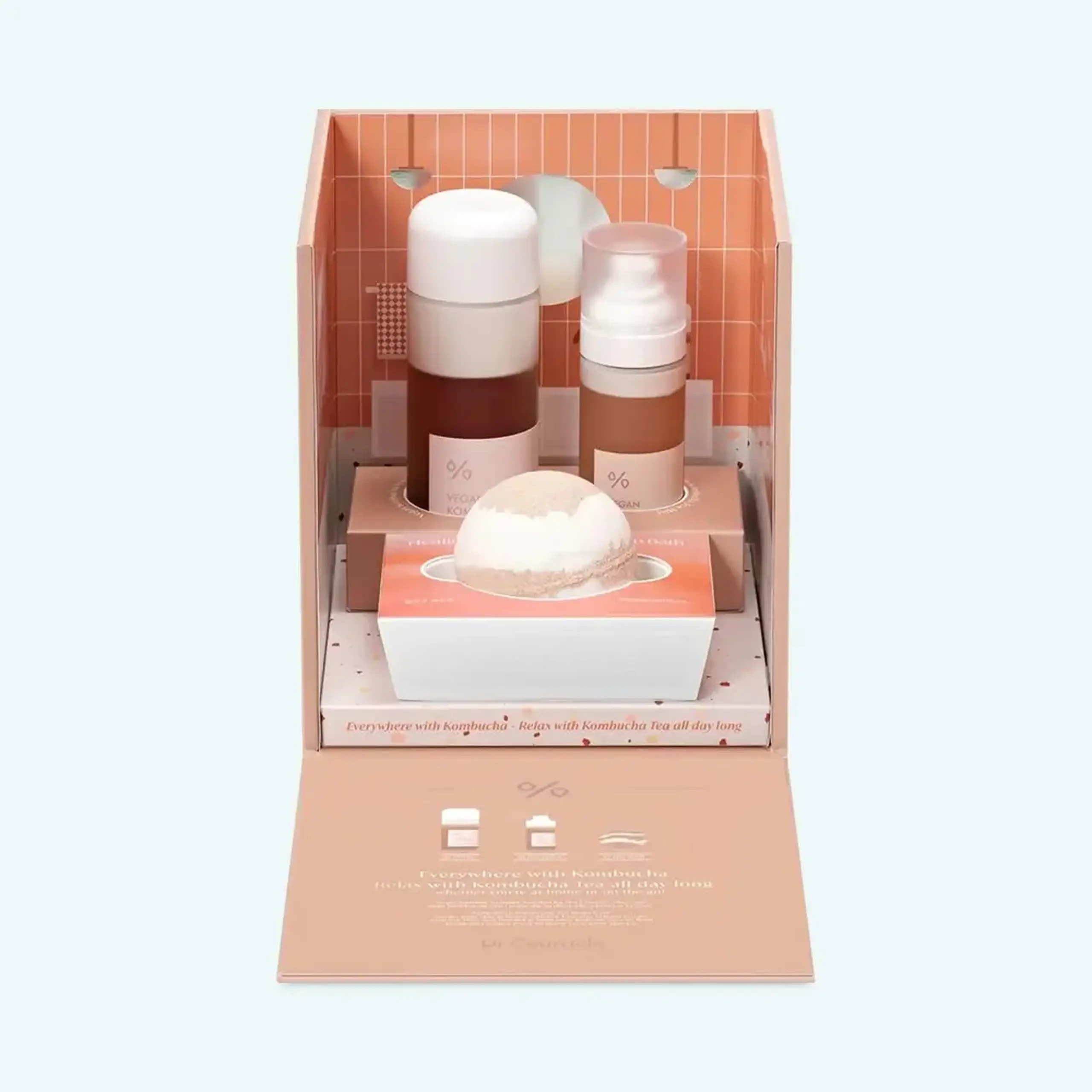 Set de îngrijire Dr. Ceuracle Vegan Kombucha Tea Relaxing Care Set