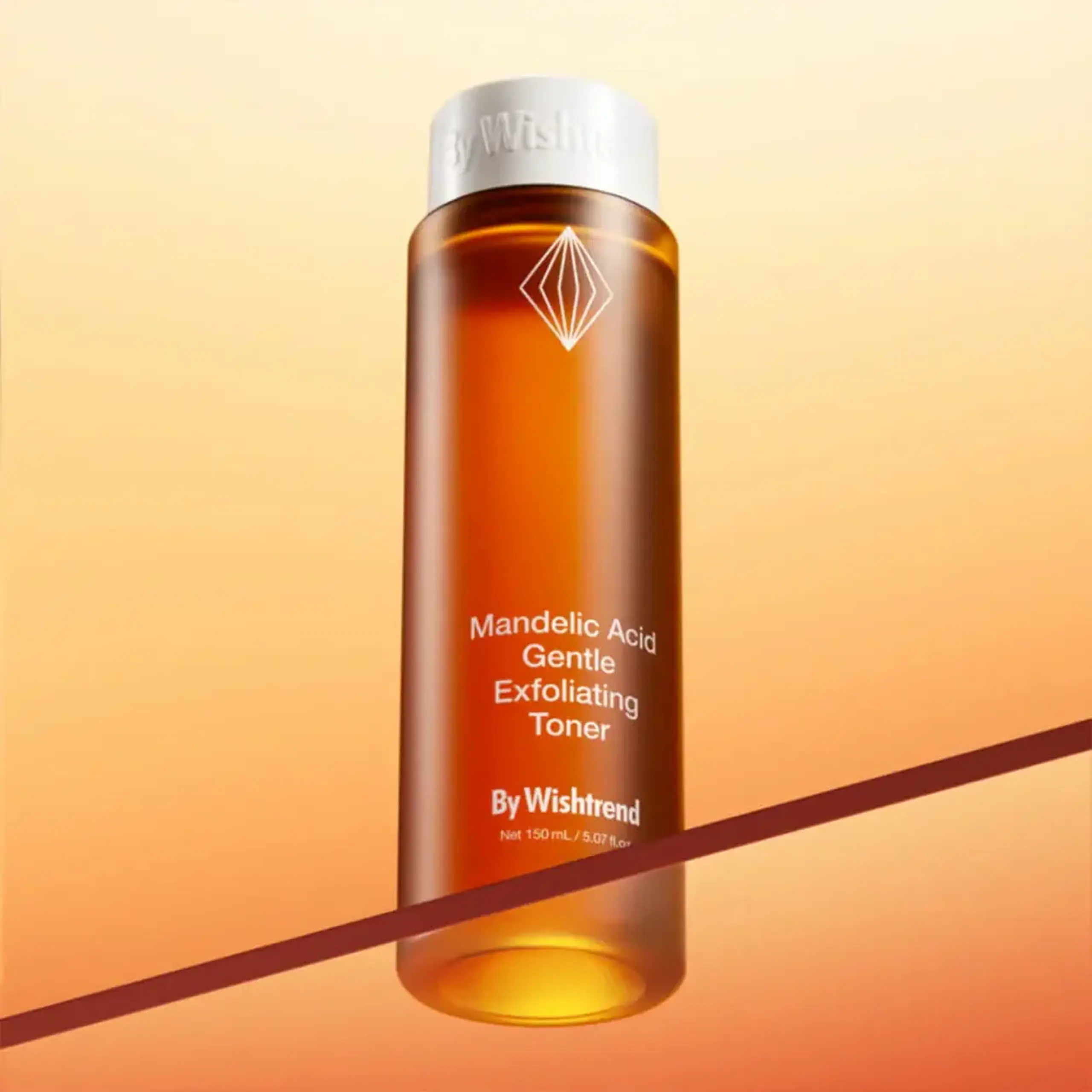 Toner exfoliant delicat cu 5% acid mandelic By Wishtrend Mandelic Acid Gentle Exfoliating Toner 150ml