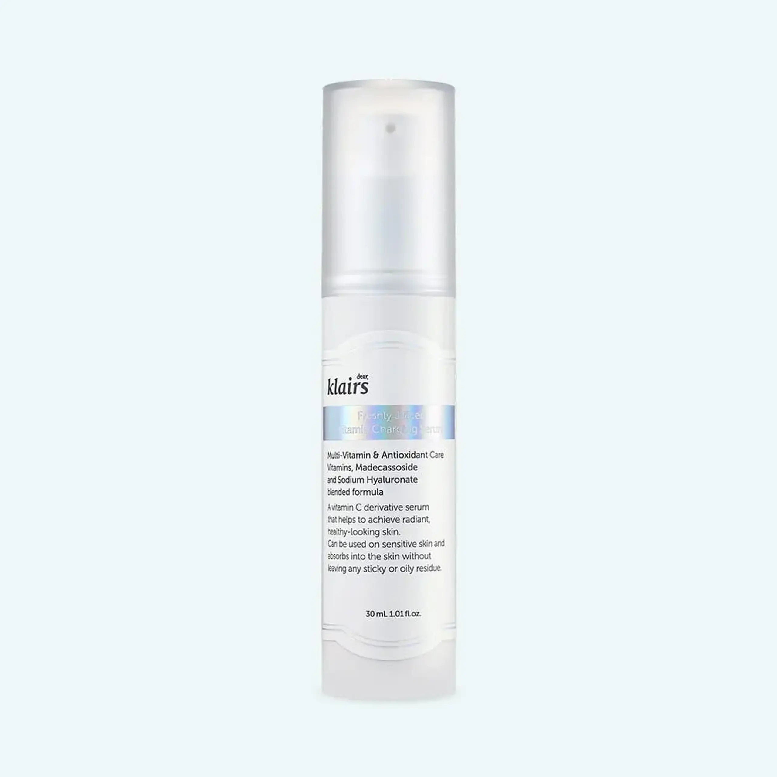 Ser multifuncțional cu efect de luminozitate Dear, Klaris Freshly Juiced Vitamin Charging Serum 30ml