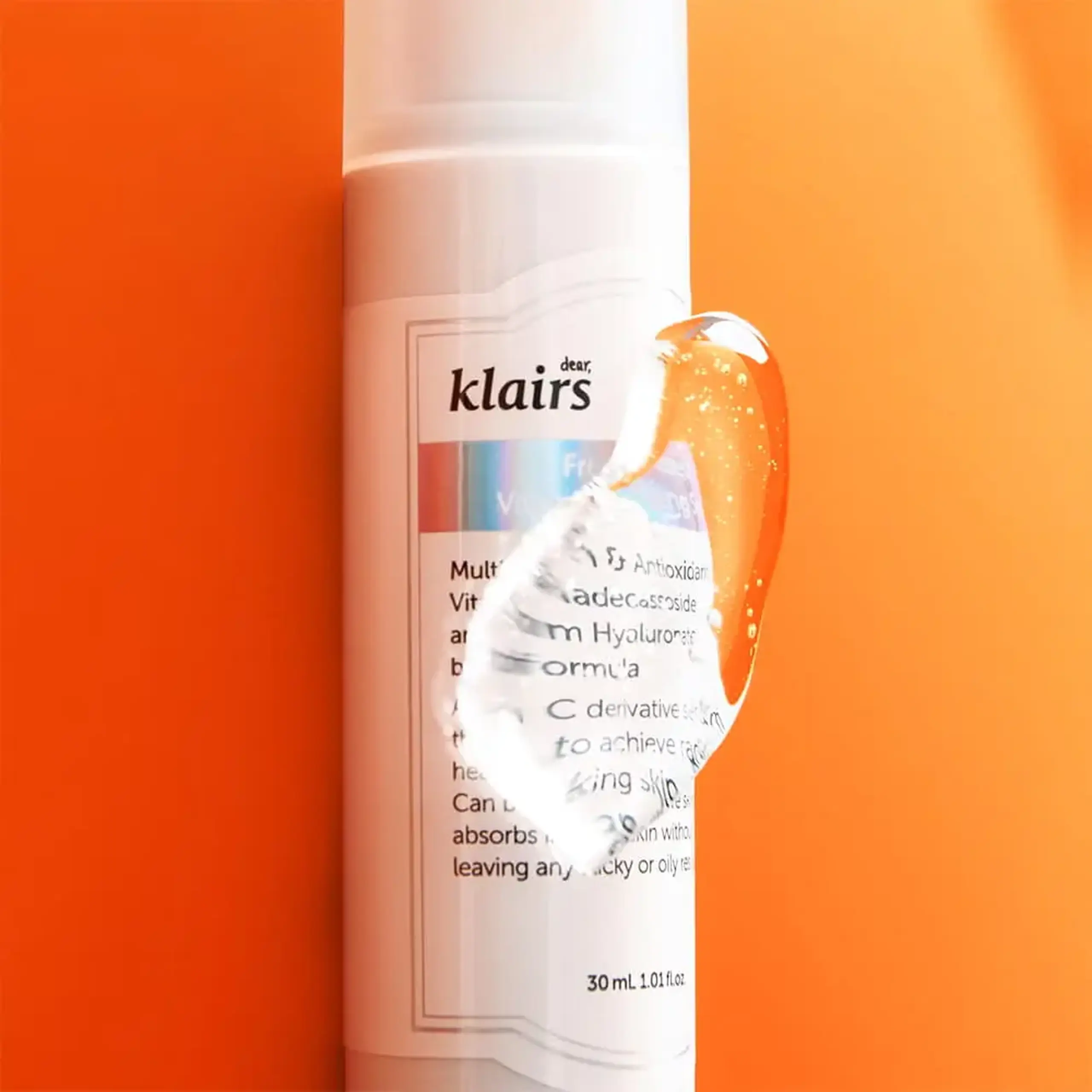 Ser multifuncțional cu efect de luminozitate Dear, Klaris Freshly Juiced Vitamin Charging Serum 30ml