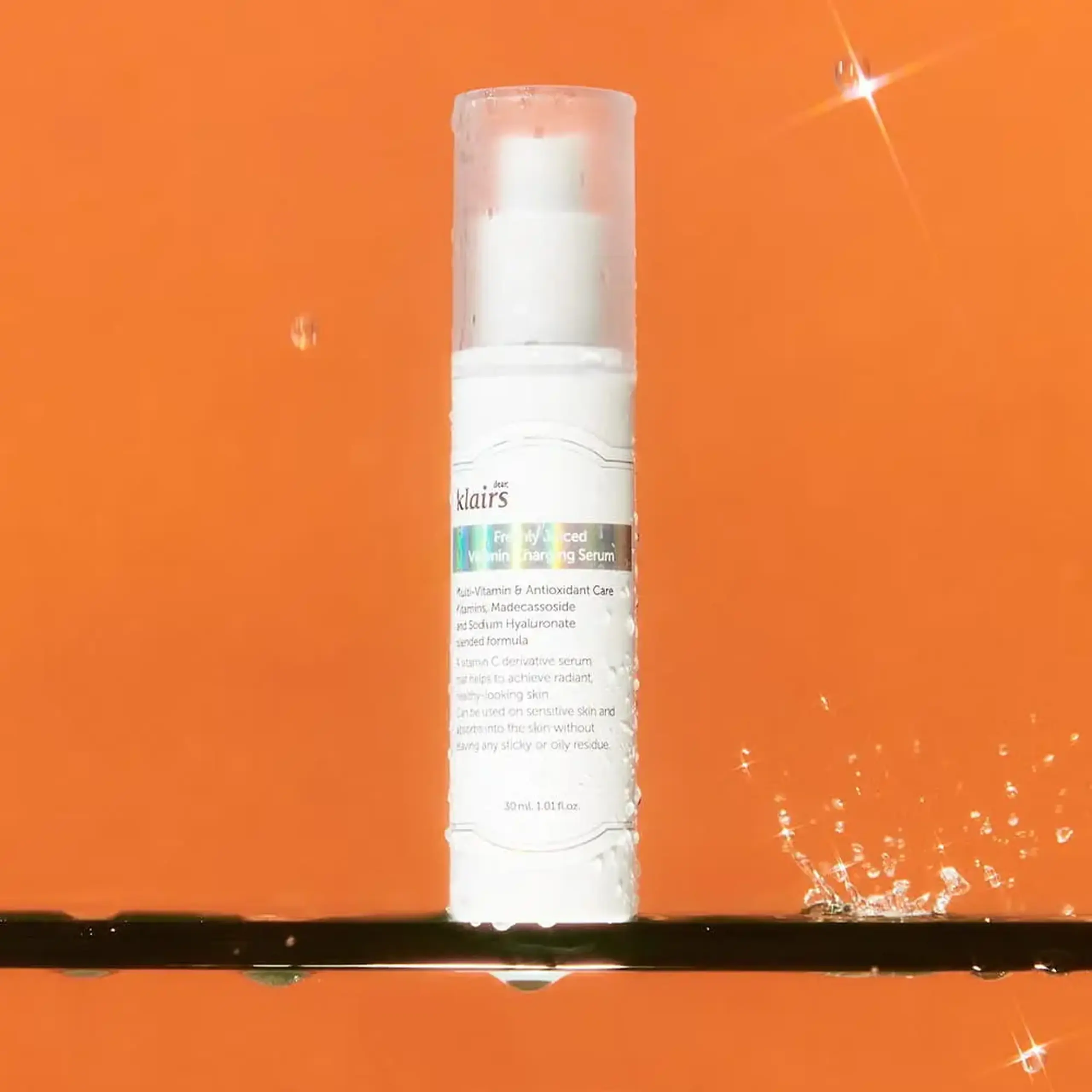 Ser multifuncțional cu efect de luminozitate Dear, Klaris Freshly Juiced Vitamin Charging Serum 30ml