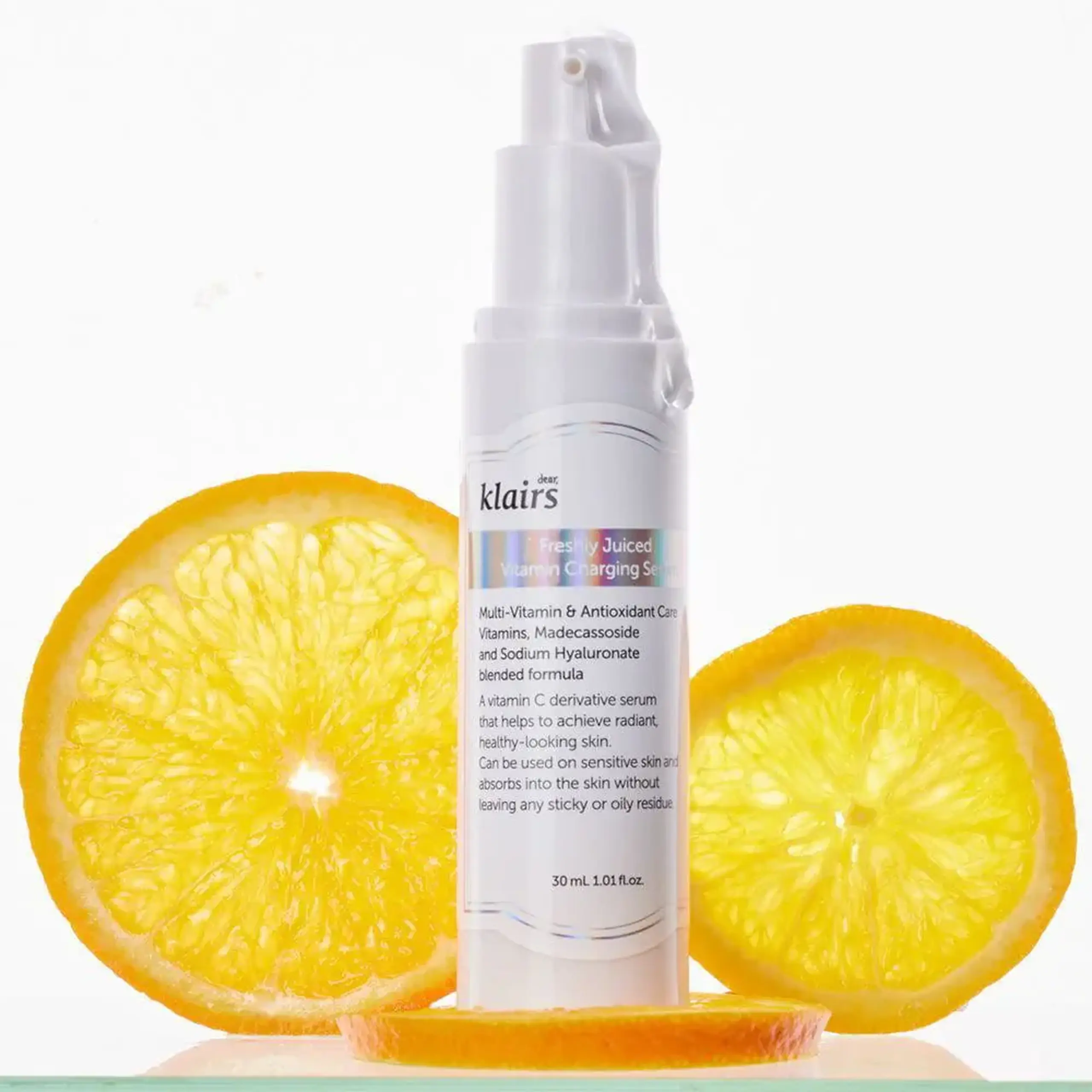 Ser multifuncțional cu efect de luminozitate Dear, Klaris Freshly Juiced Vitamin Charging Serum 30ml