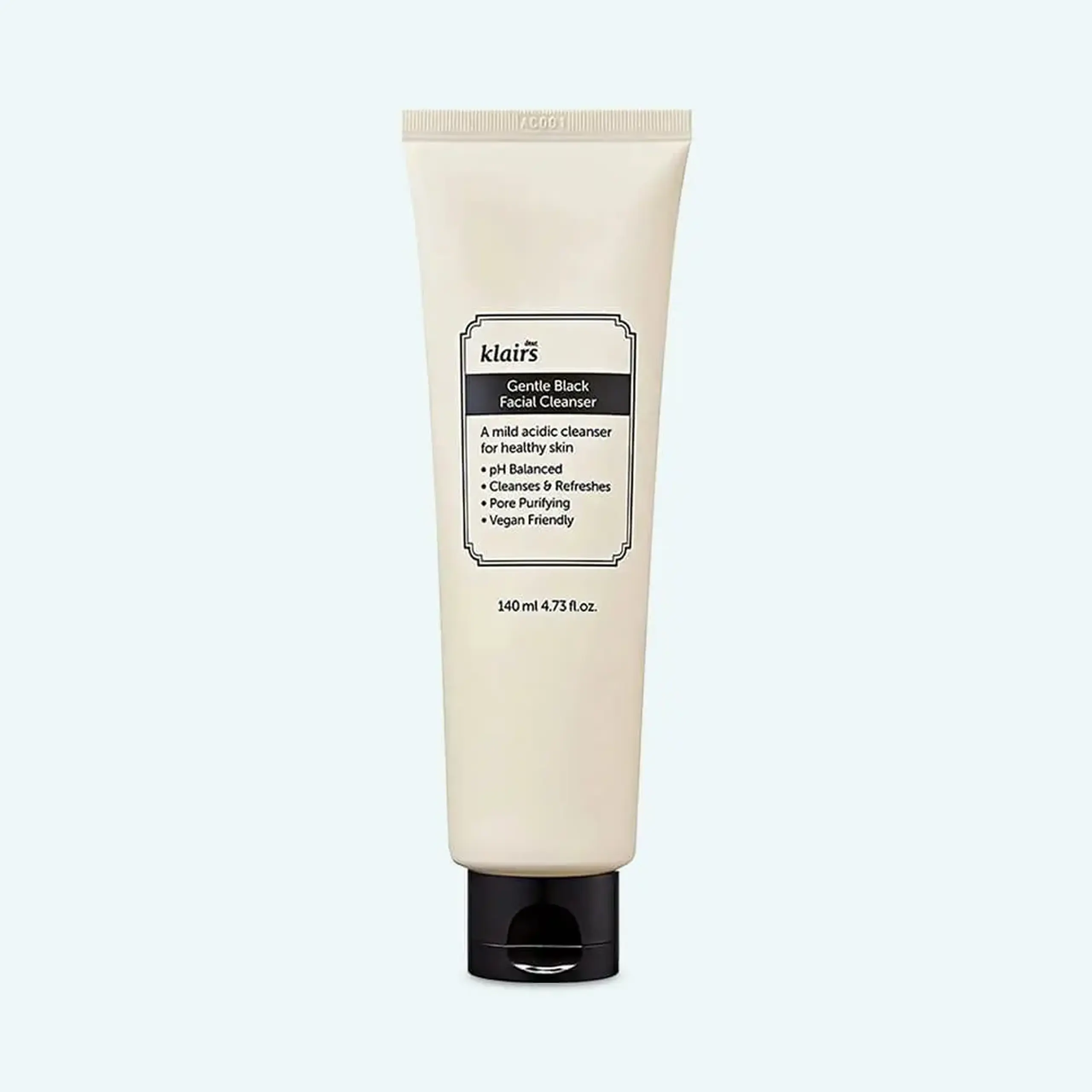 Spumă de curățare blândă Dear, Klairs Gentle Black Facial Cleanser 140ml
