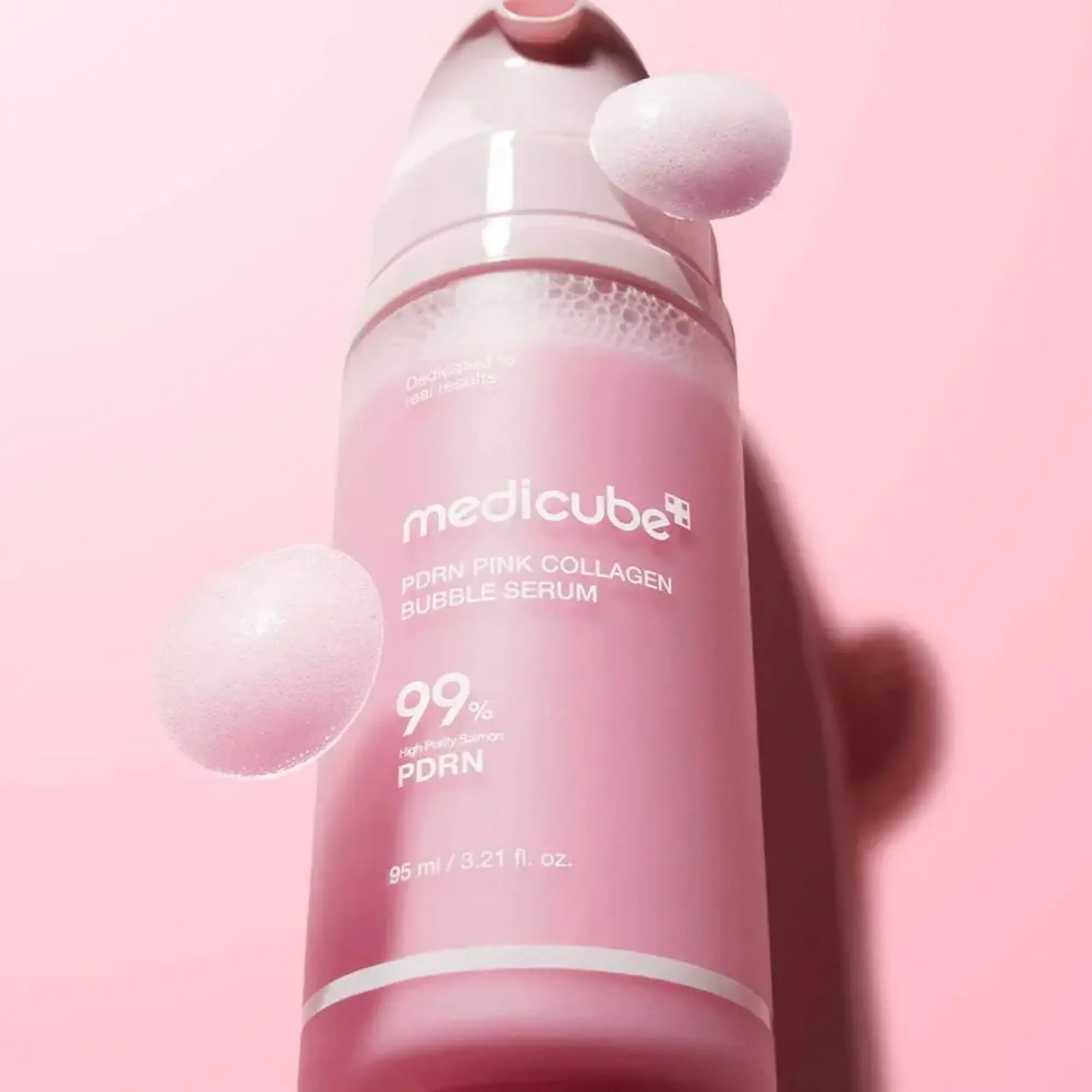 Serum hidratant Medicube PDRN Pink Collagen Bubble Serum 95ml