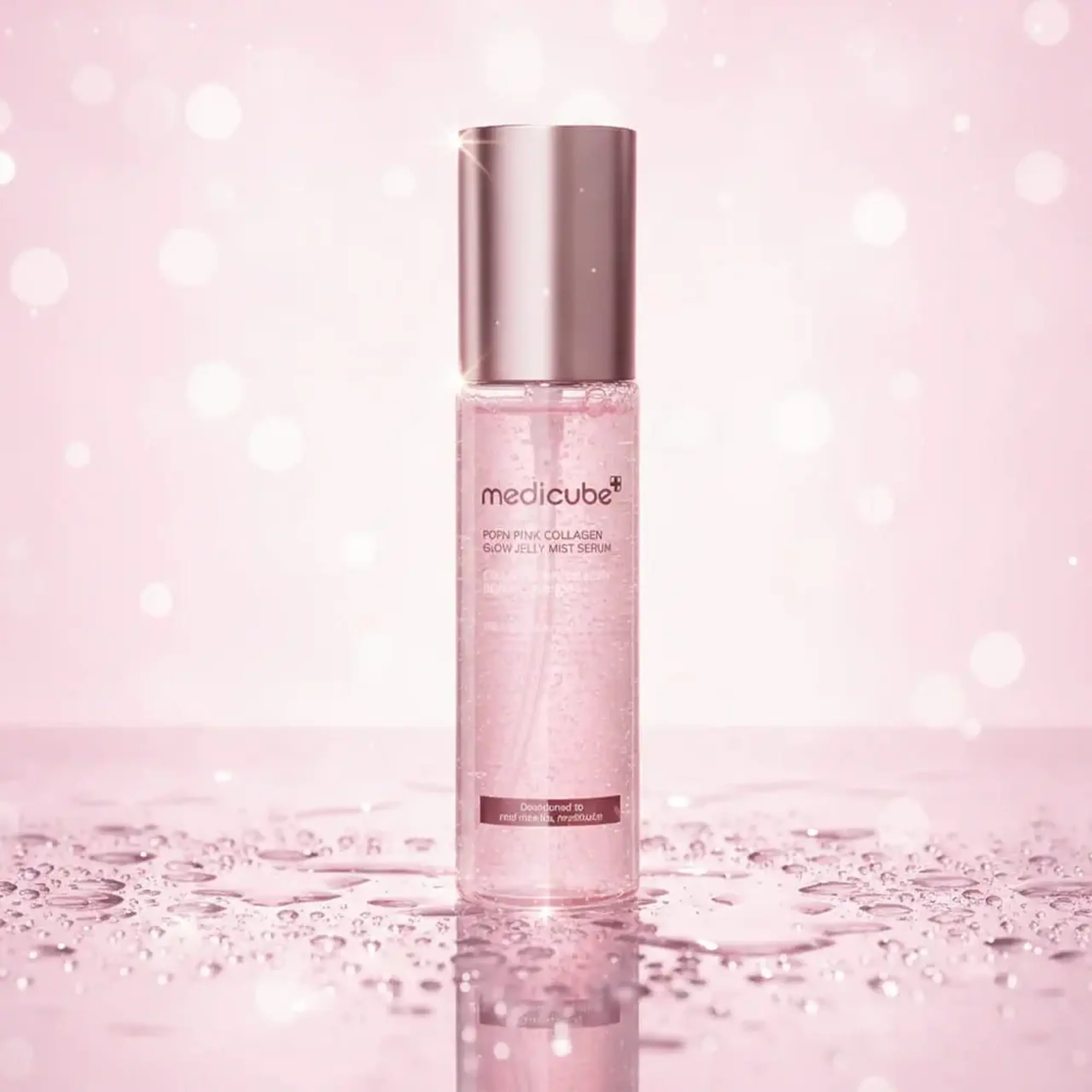 Spray pentru față Medicube Pink PDRN Collagen Glow Jelly Mist Serum 100 ml