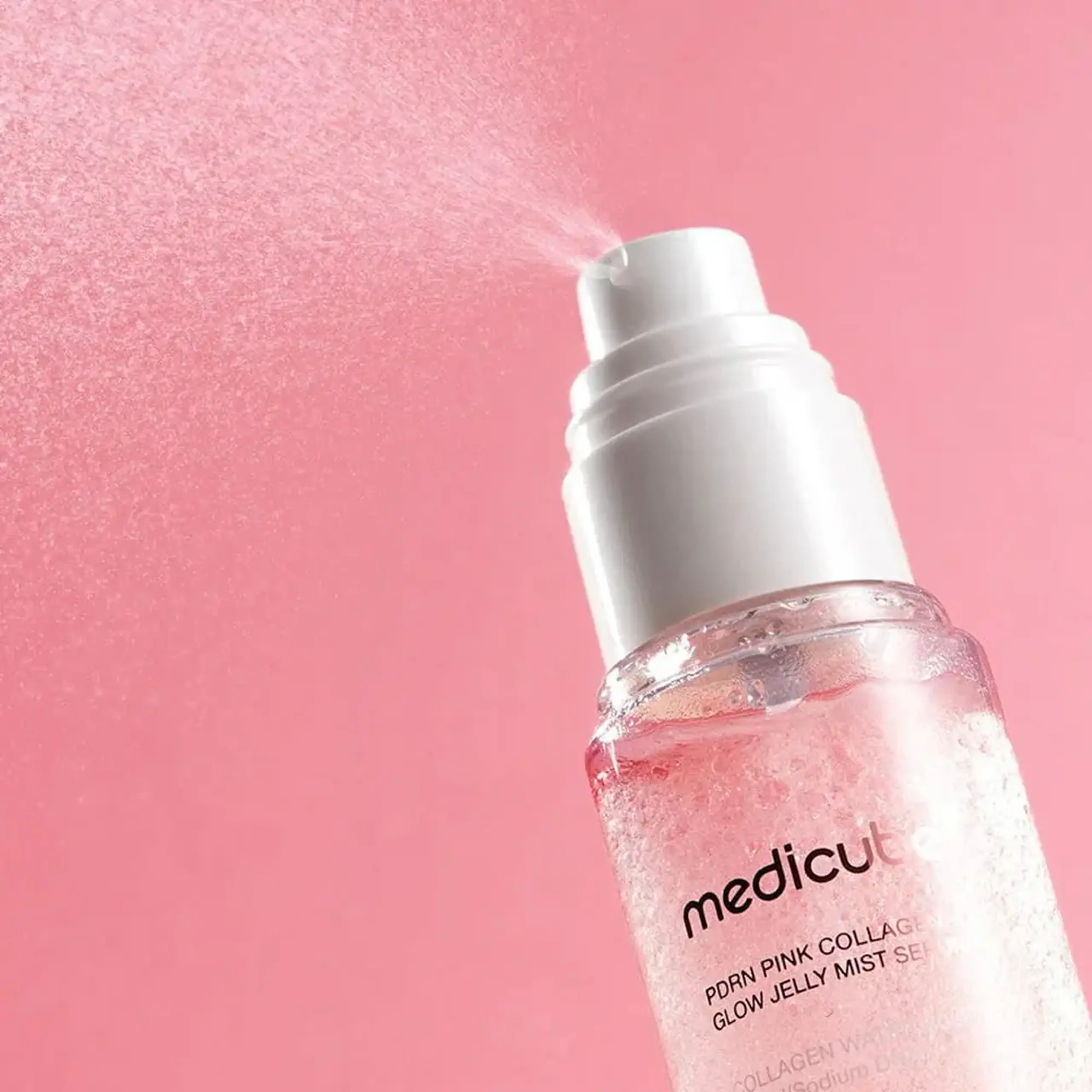 Spray pentru față Medicube Pink PDRN Collagen Glow Jelly Mist Serum 100 ml