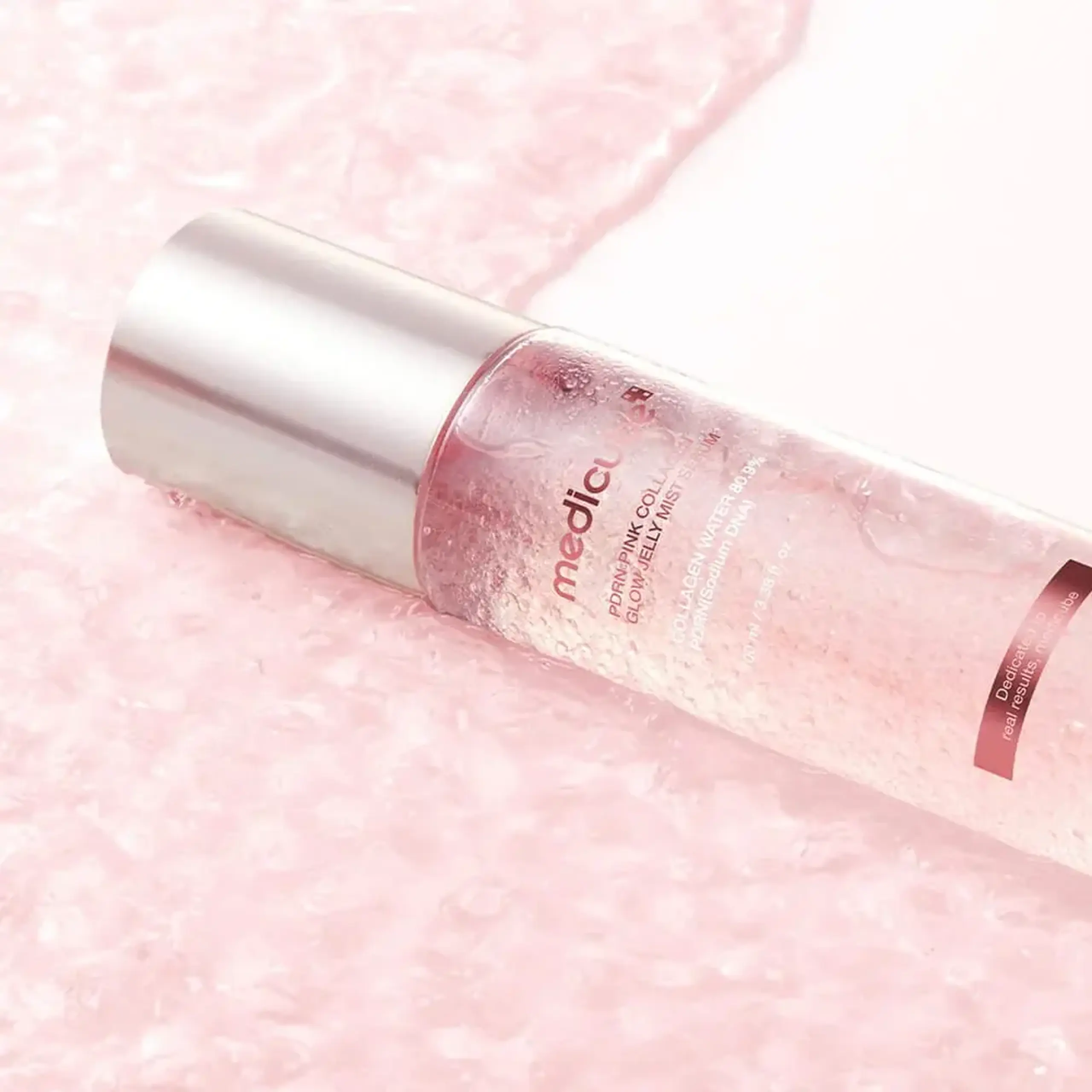 Spray pentru față Medicube Pink PDRN Collagen Glow Jelly Mist Serum 100 ml