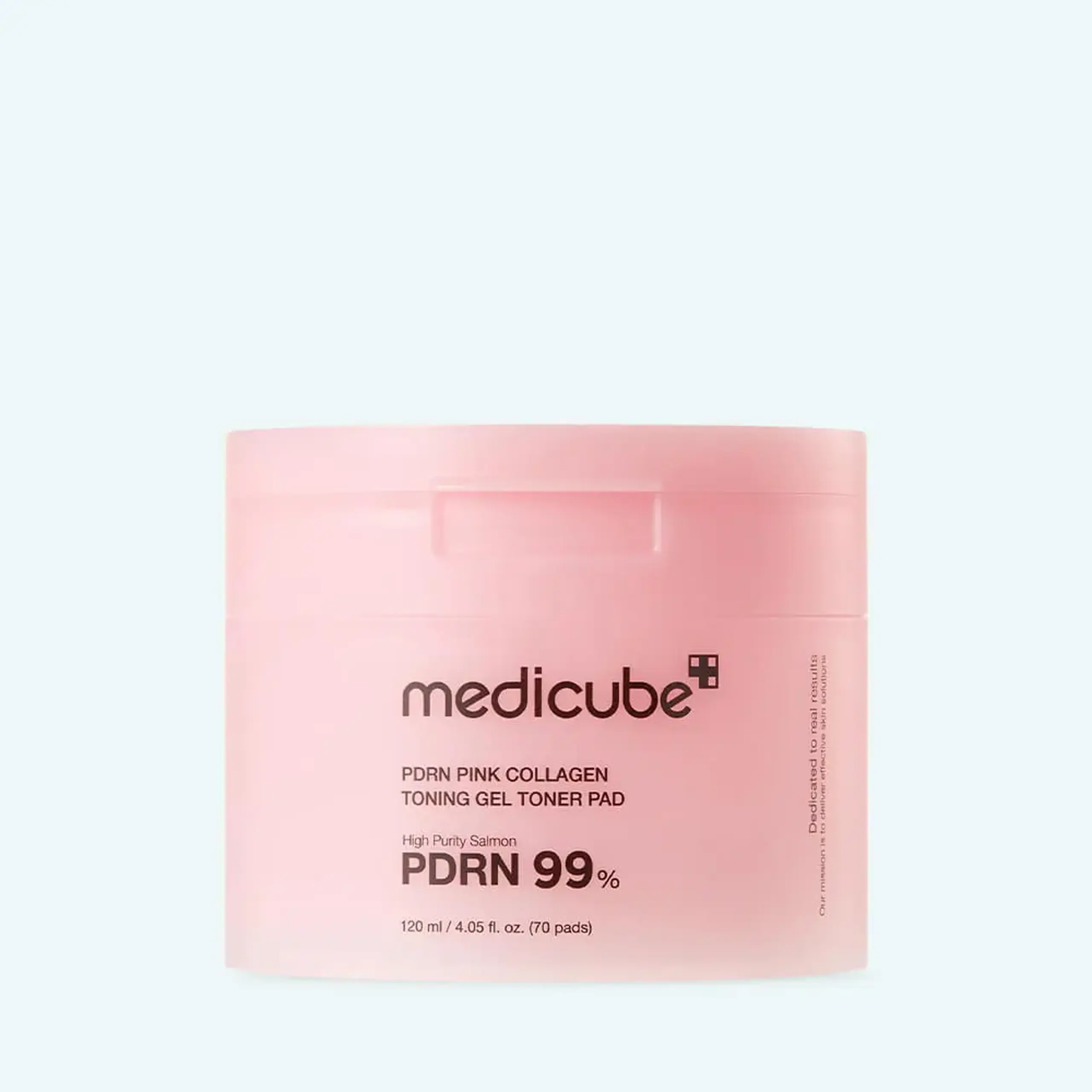 Dischete tonice Medicube PDRN Pink Collagen Toning Gel Toner Pad 70 pcs