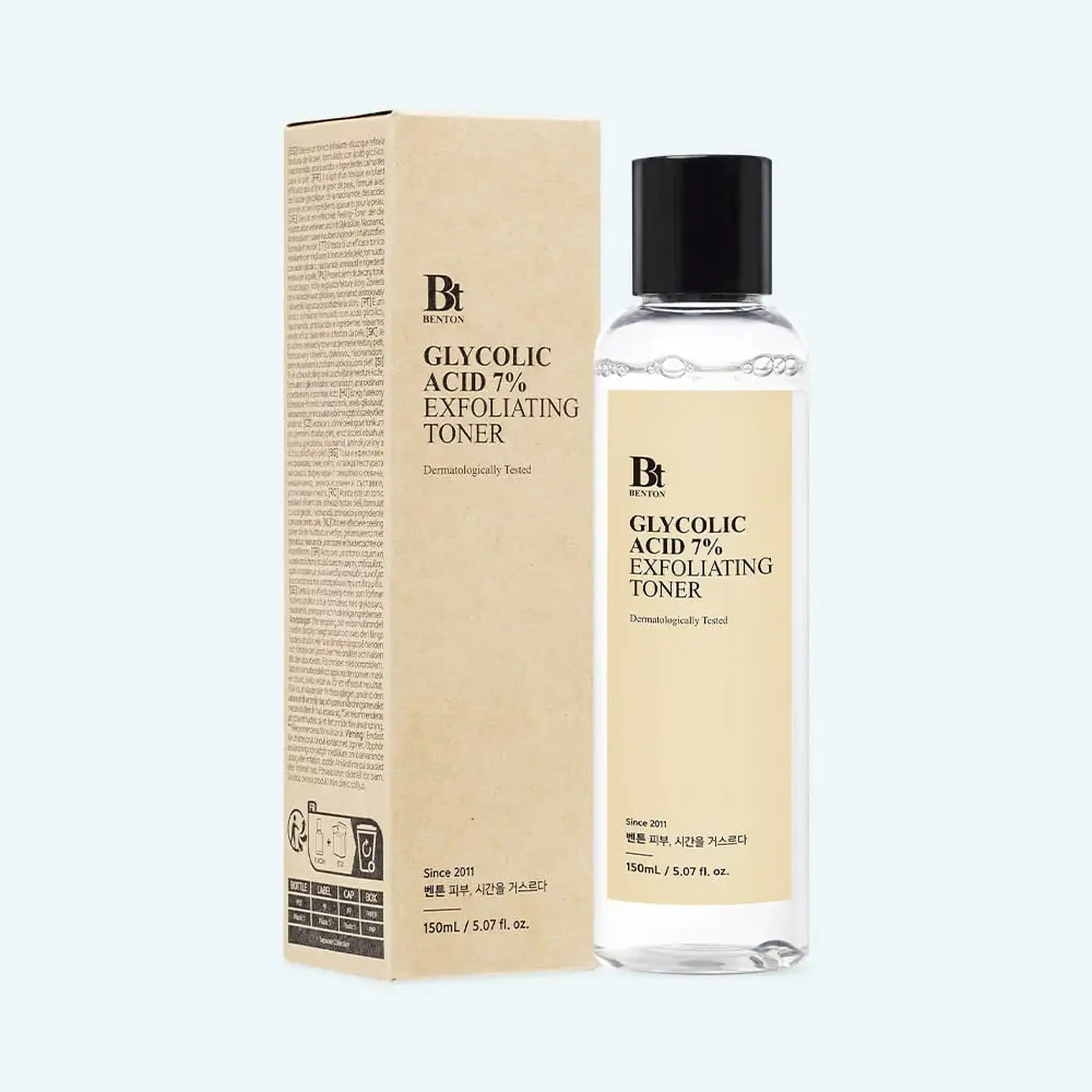 Toner exfoliant Benton Glycolic Acid 7% Exfoliating Toner 150ml