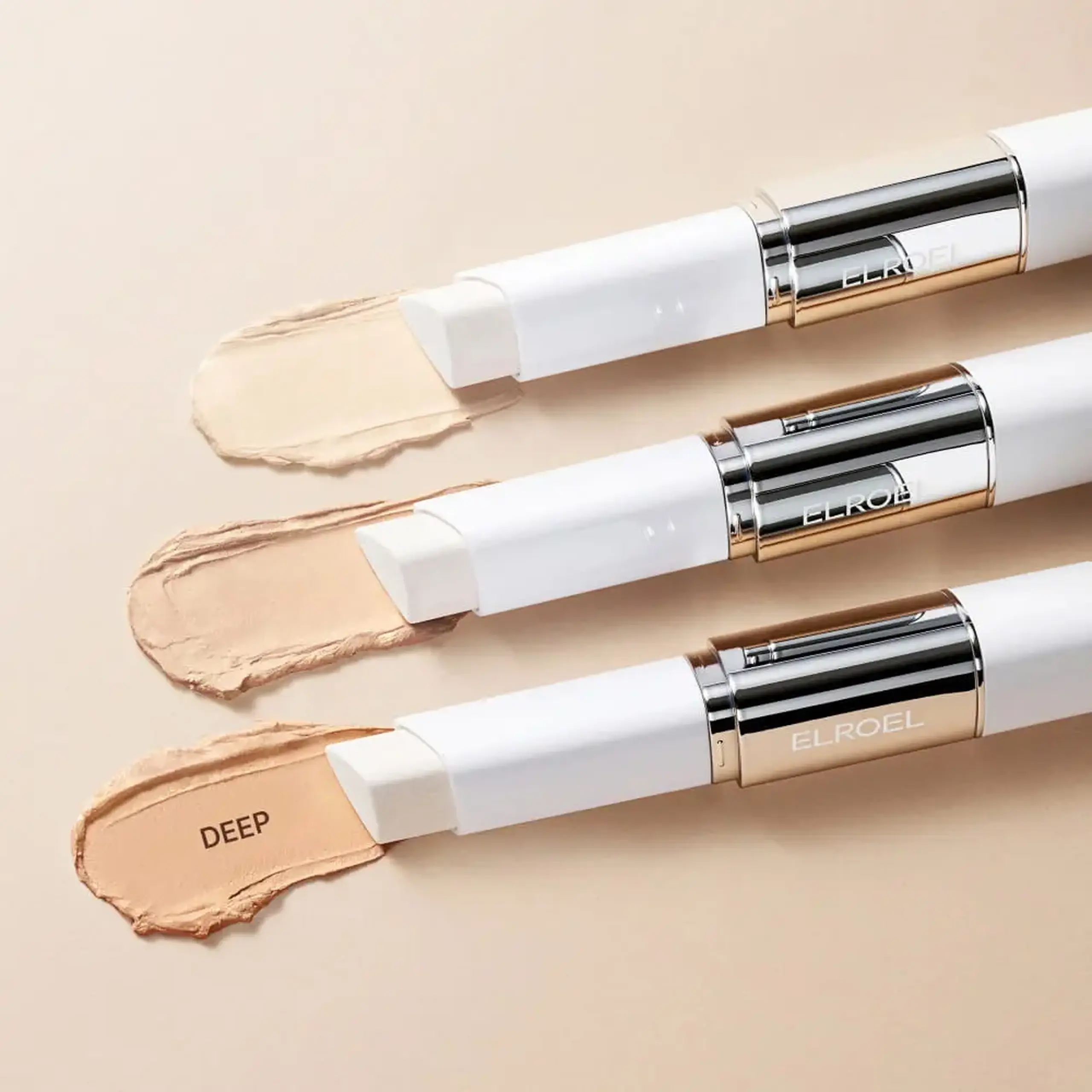 Fond de ten stick cu acoperire naturală Elroel Blanc Cover Cream Stick Deep 13g