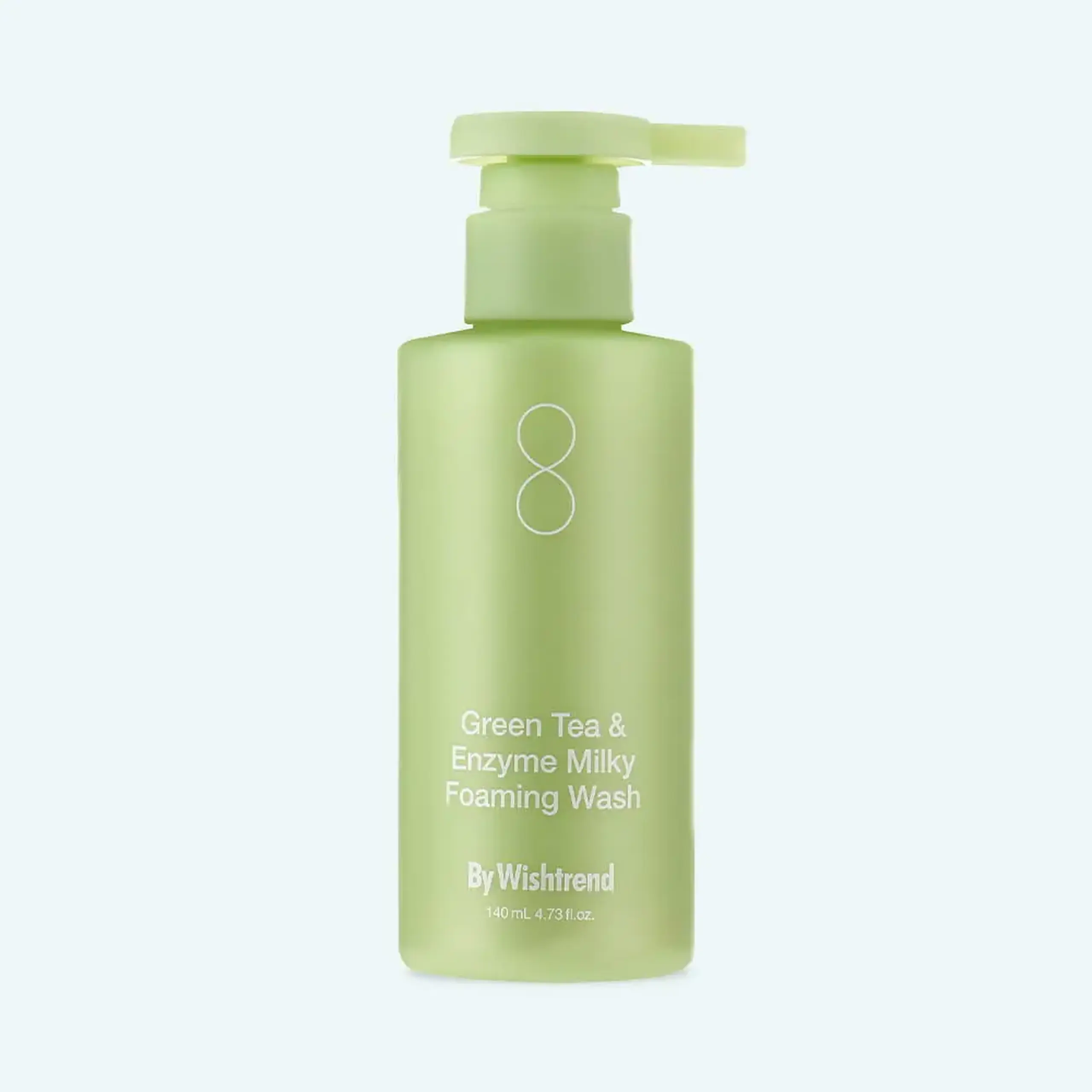 Spumă pentru curățarea feții By Wishtrend Green Tea & Enzyme Milky Foaming Wash 140ml