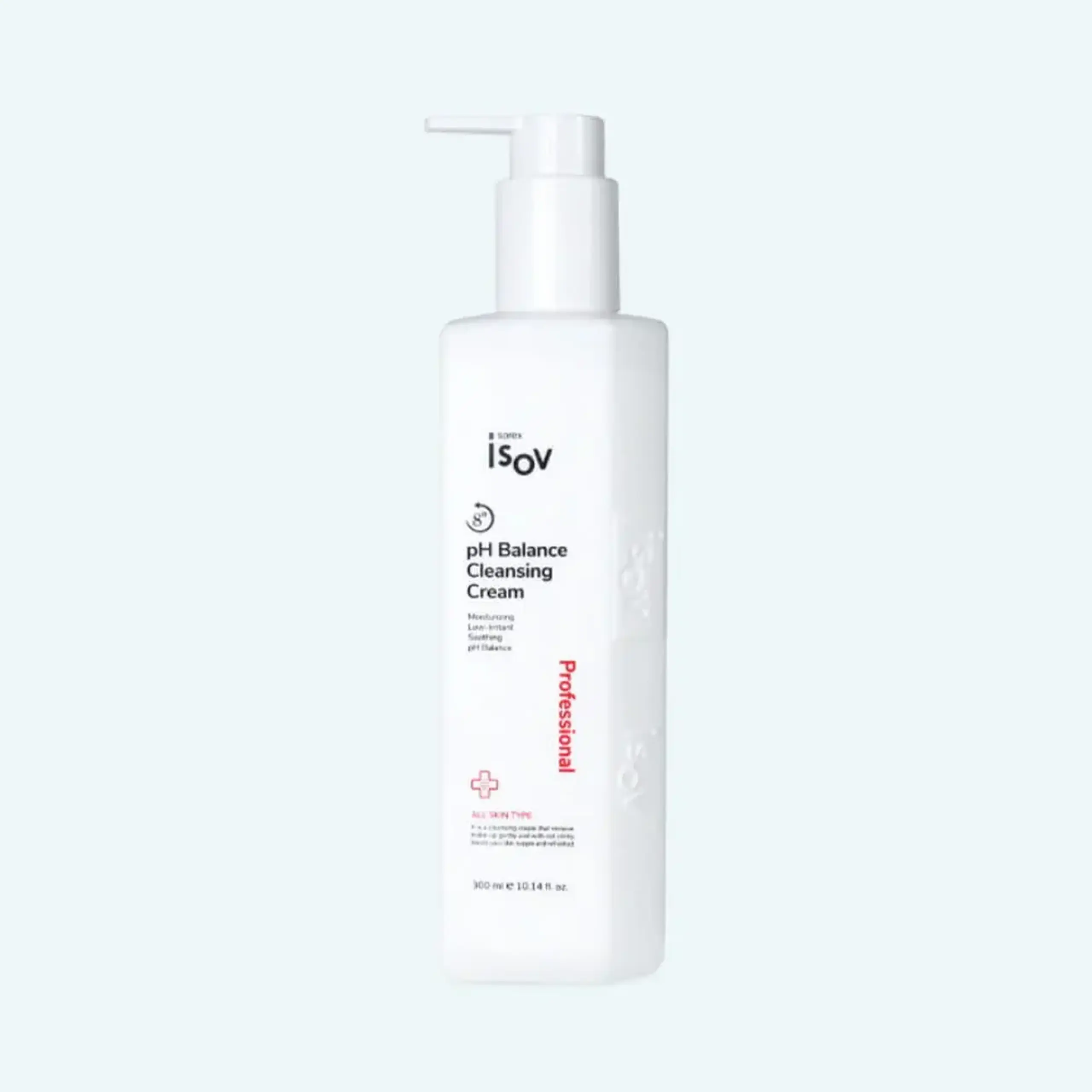 Cremă de curățare Isov 8" pH Balance Cleansing Cream 300ml